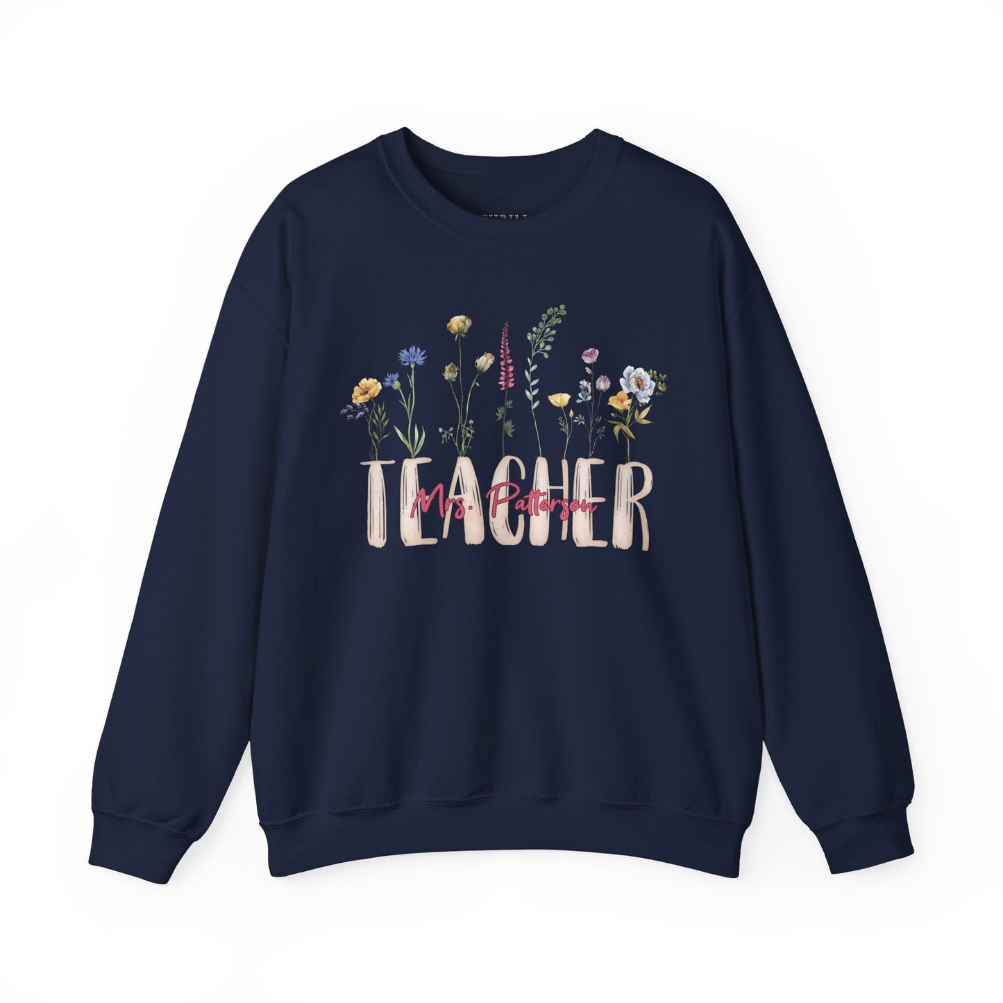 Watercolor Teacher Sweatshirt - Personalized