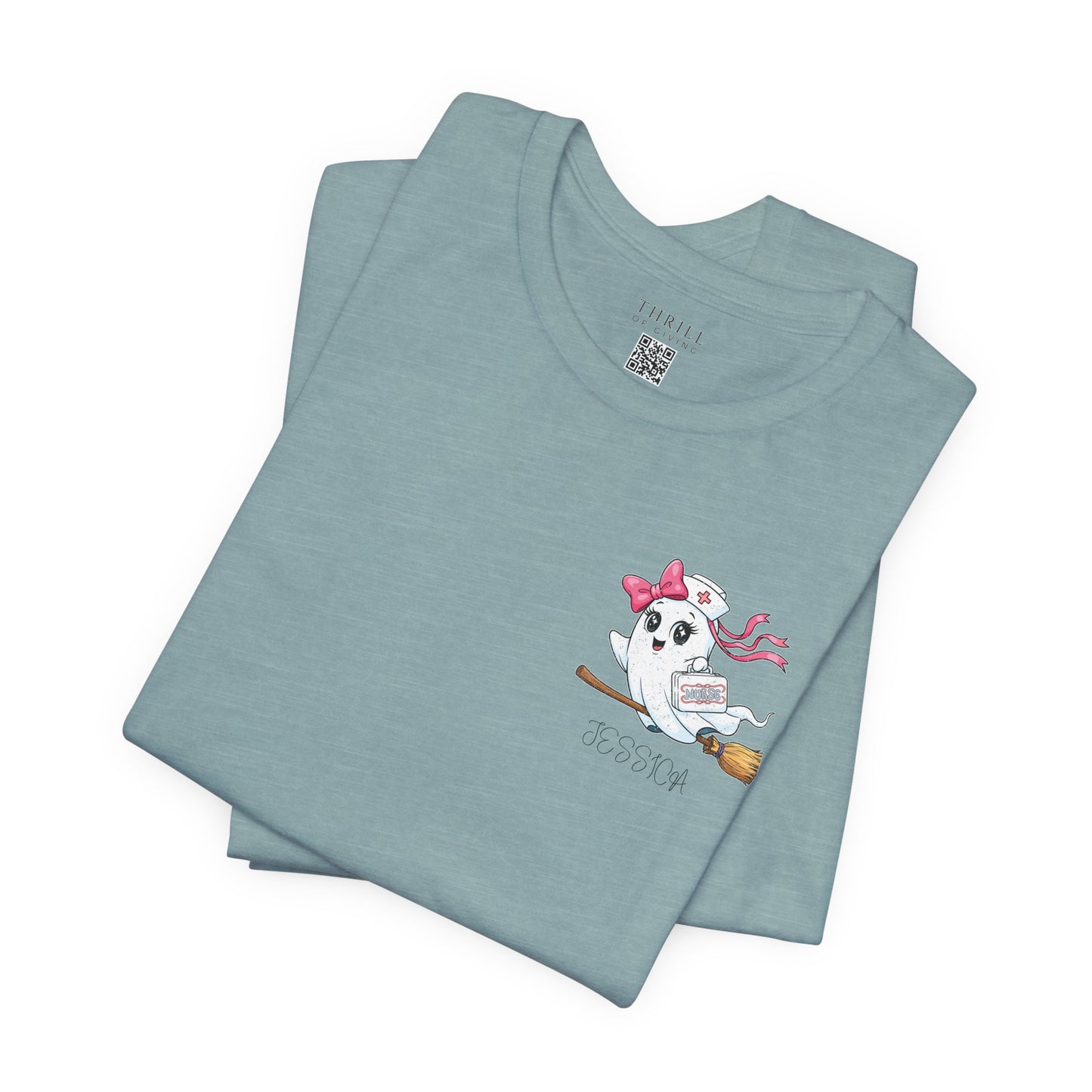 Personalized Nurse - Halloween T-shirt