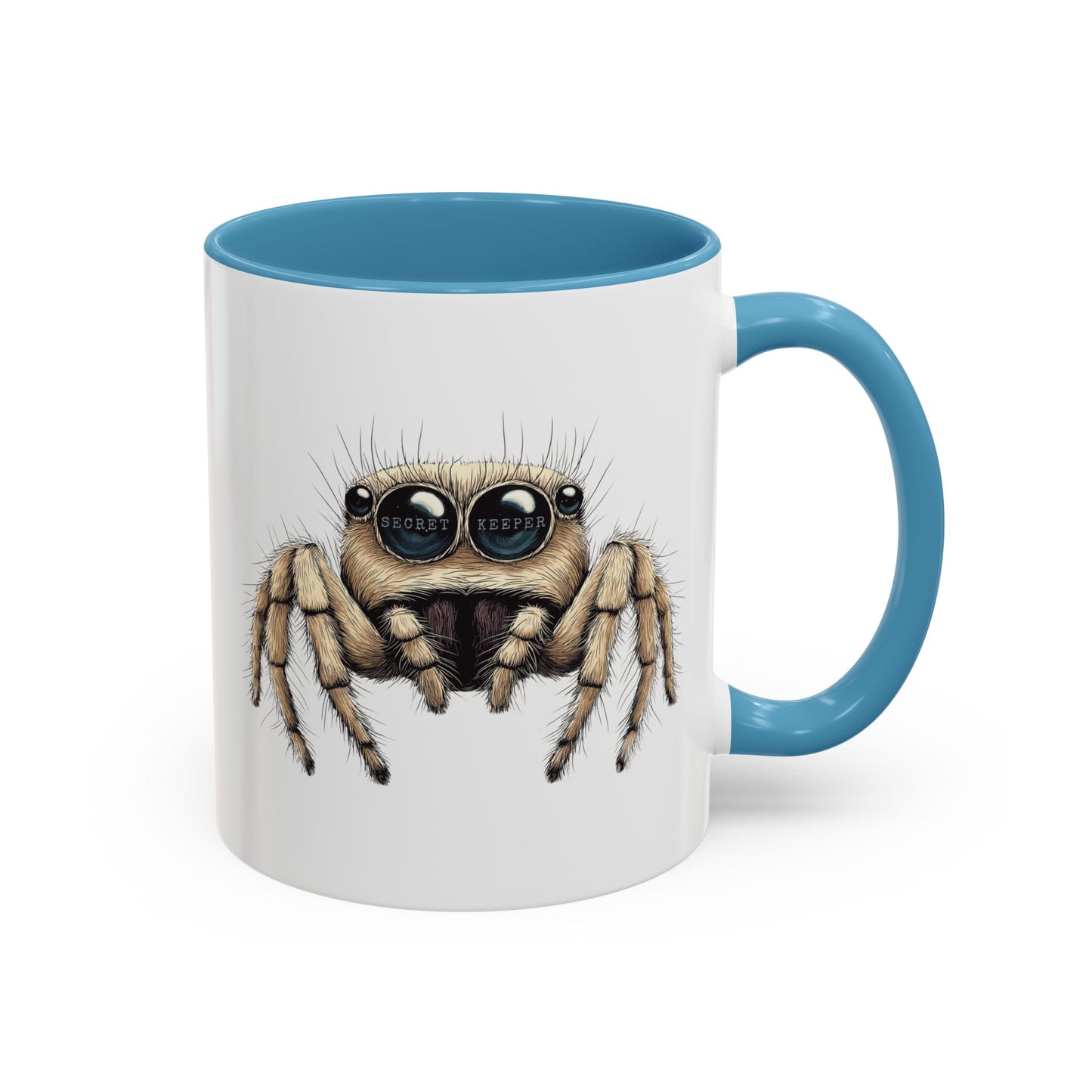 Cute Jumping Spider Mug - SECRET KEEPER