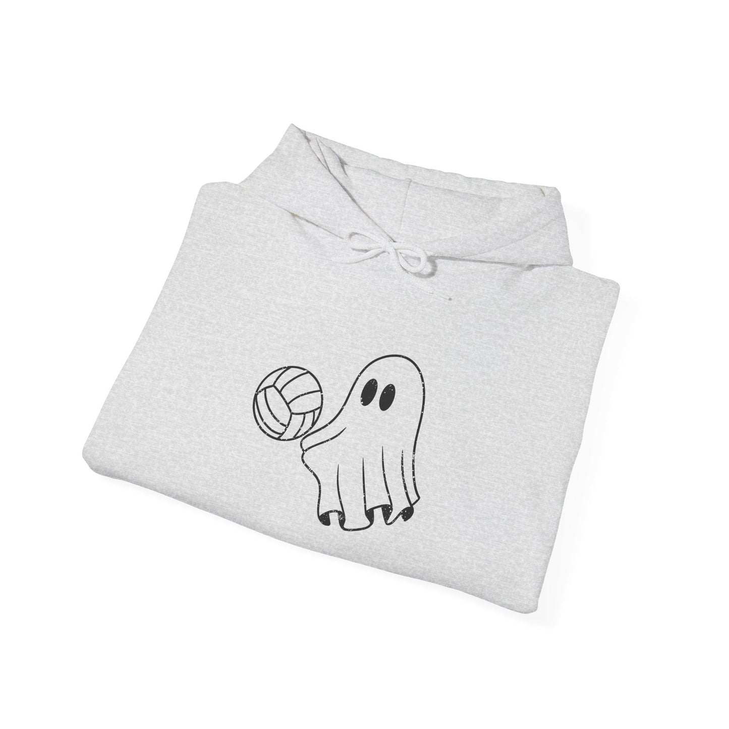 Volleyball Ghost Hoodie - Unisex Halloween hoodie