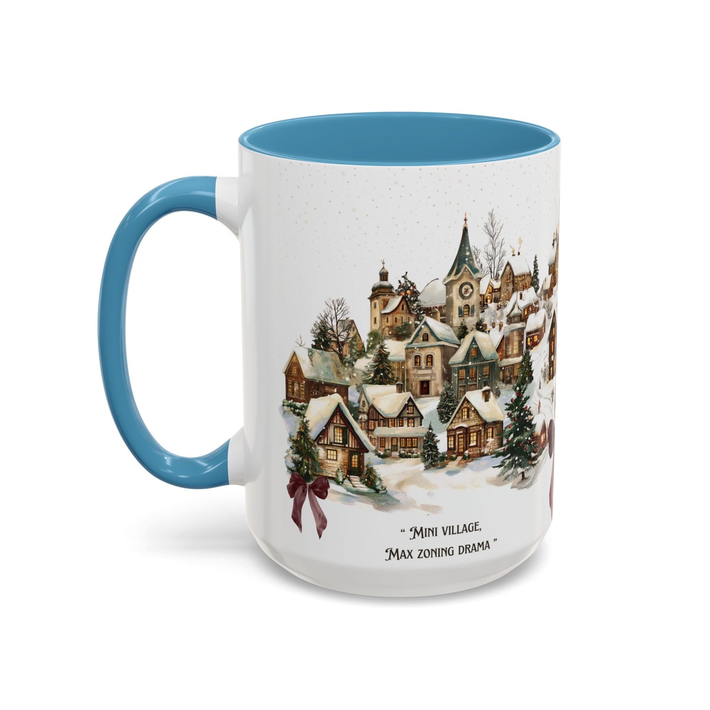 Tiny Christmas Village Mug