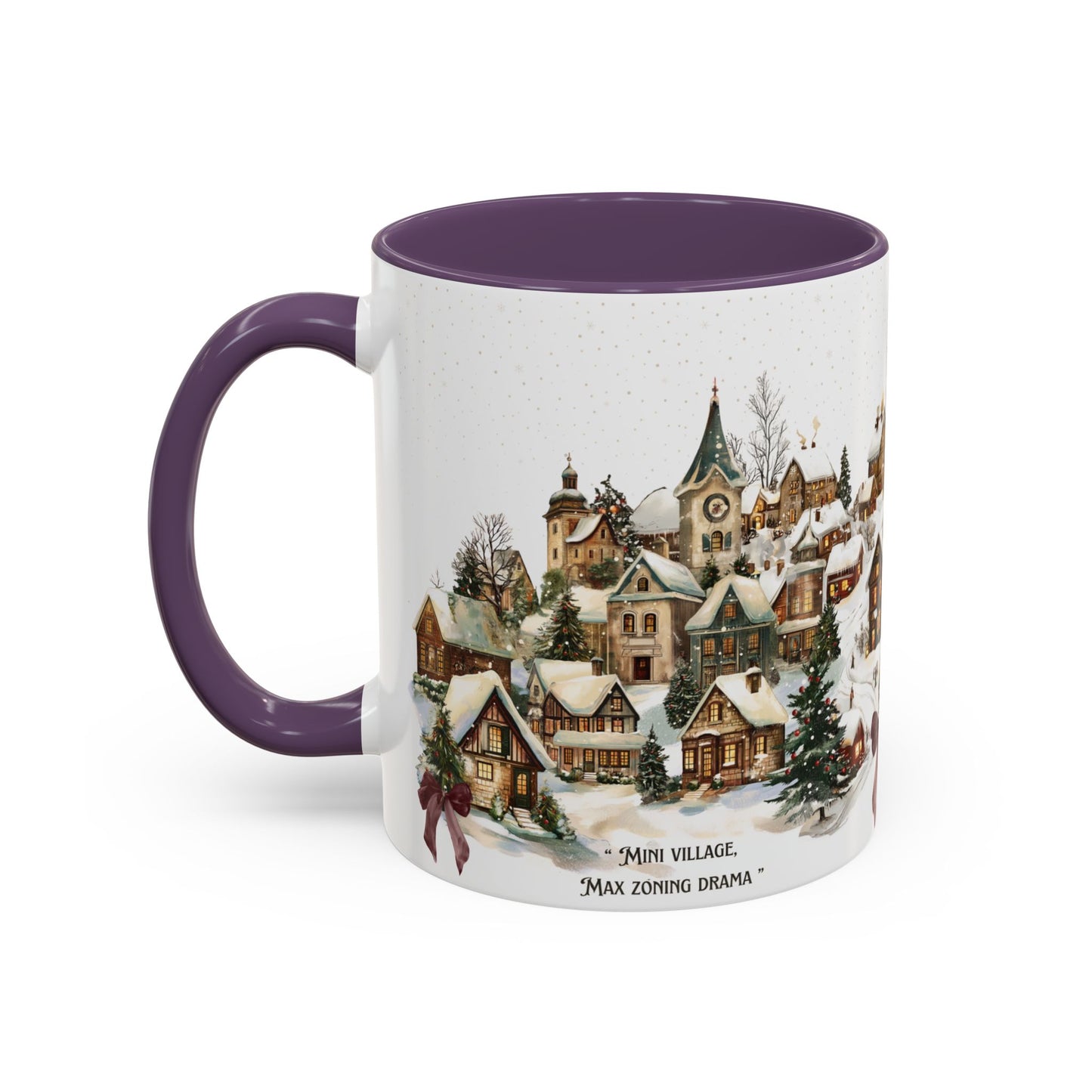 Tiny Christmas Village Mug