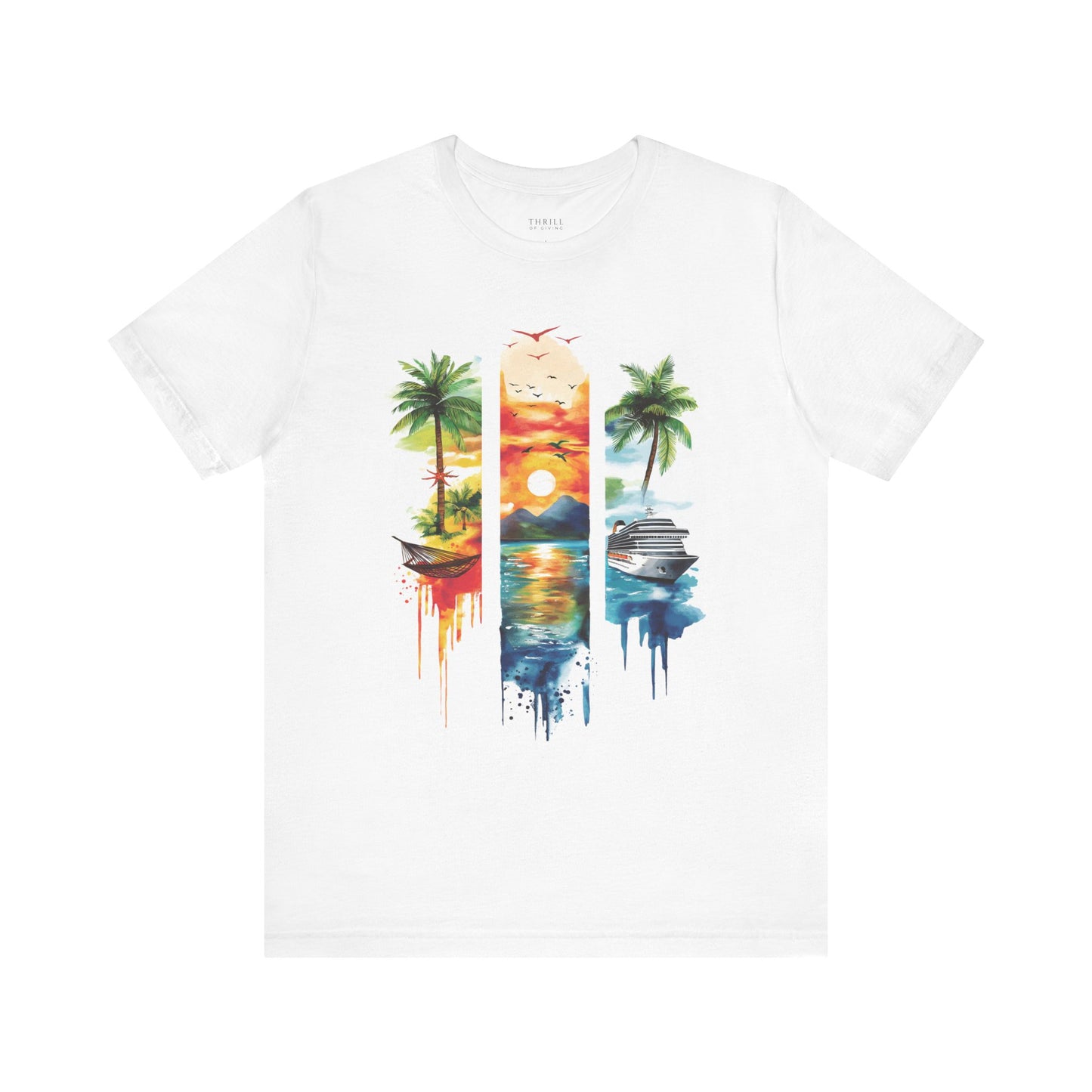 Watercolor Cruise T-shirt