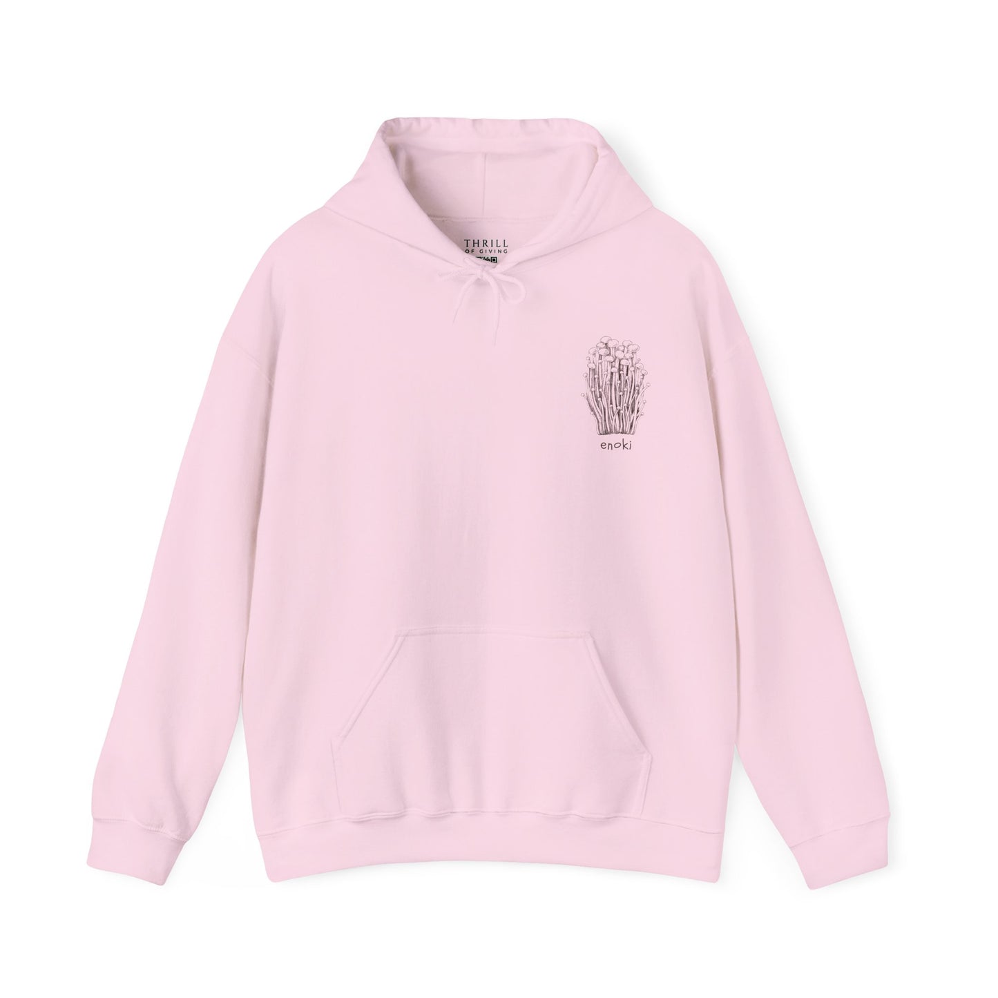 Custom Mushroom Hoodie - Enoki EDITION