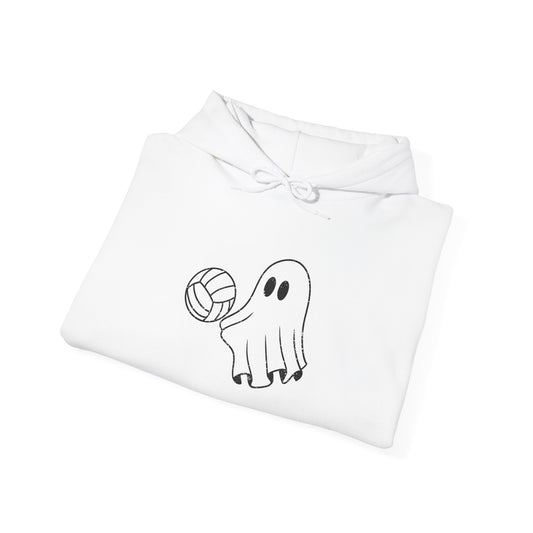 Volleyball Ghost Hoodie - Unisex Halloween hoodie