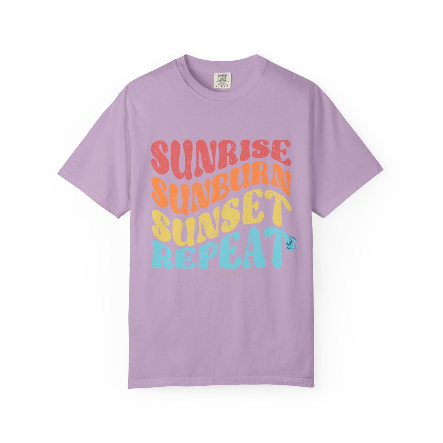 Sunrise-Sunburn-Sunset-Repeat T-shirt