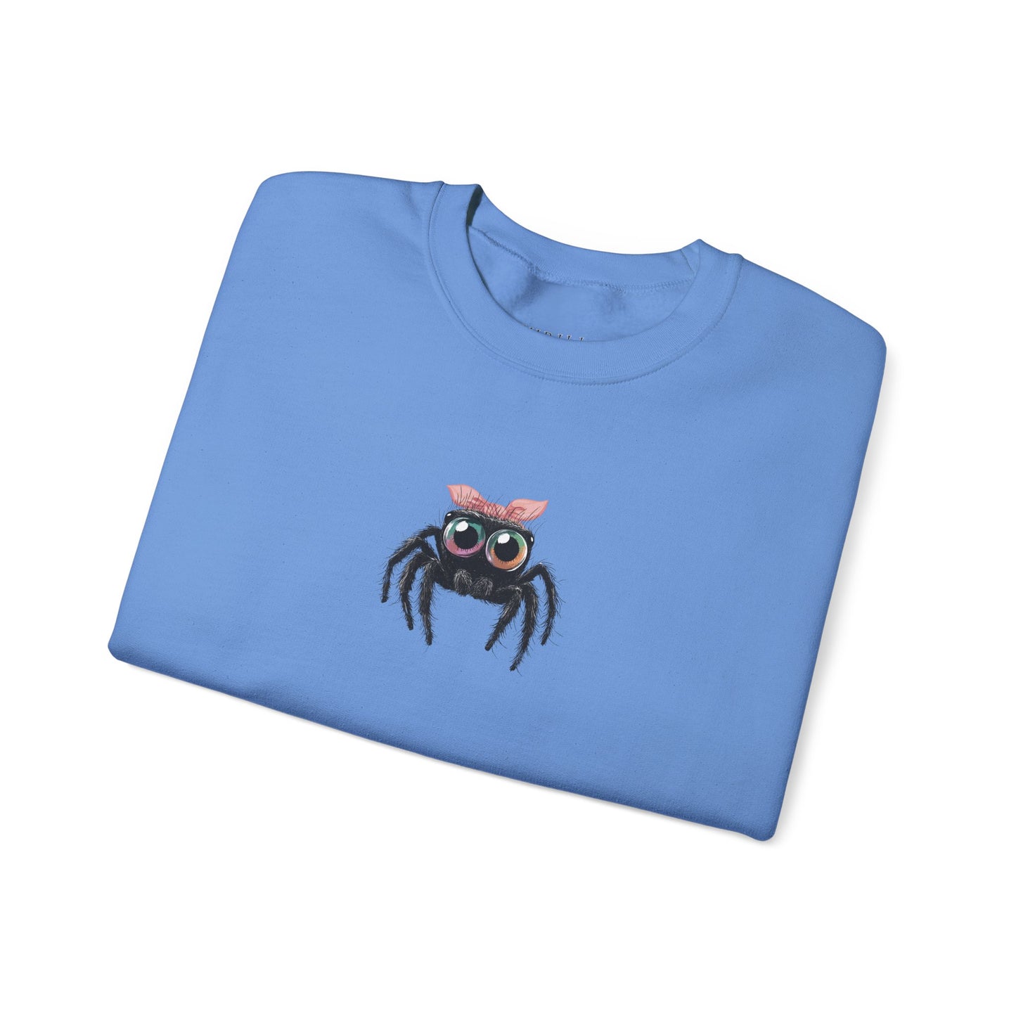 Pink Bow Jumping Spider Sweatshirt