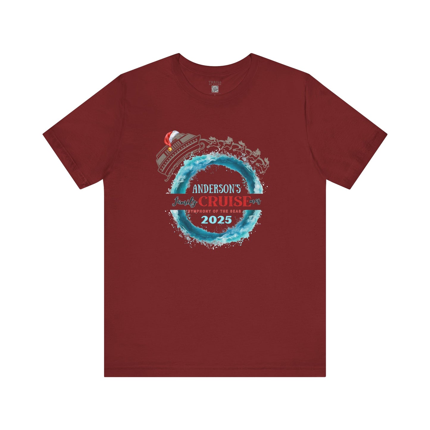 Personalized Family CRUISE Christmas T-shirt