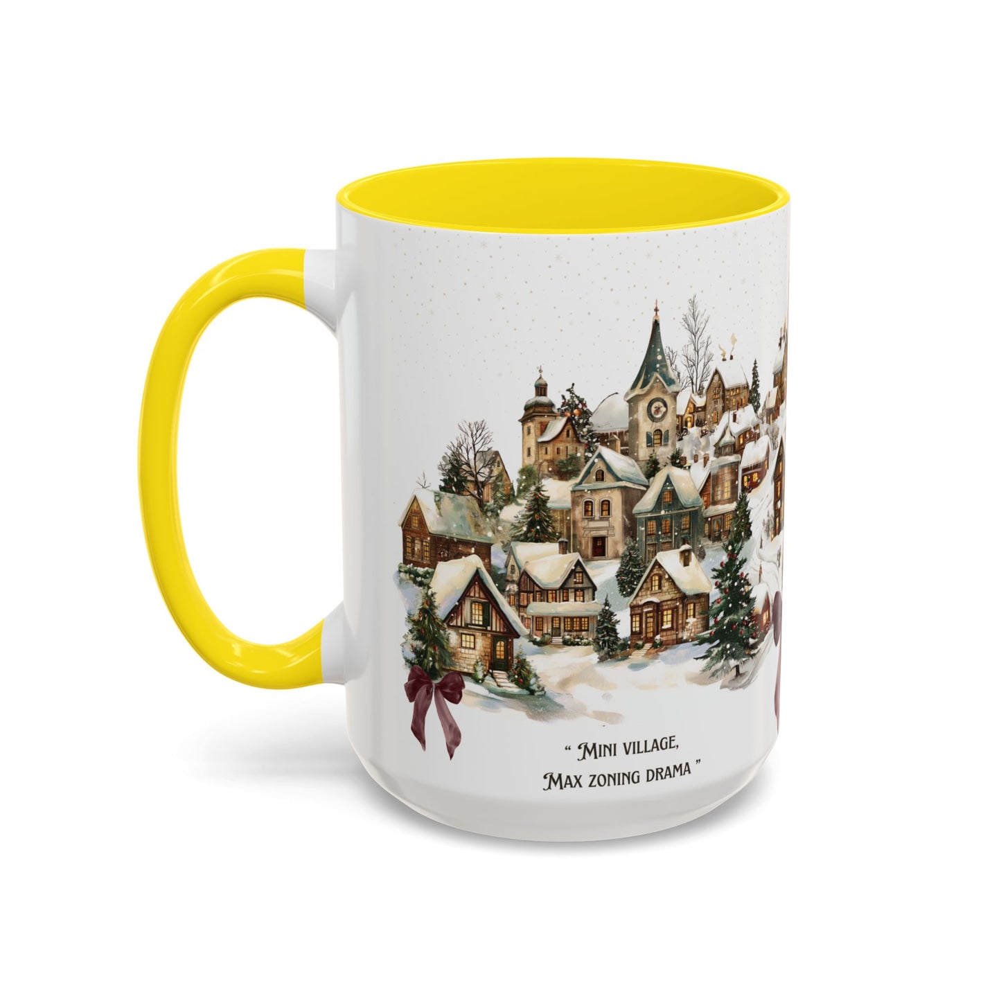 Tiny Christmas Village Mug