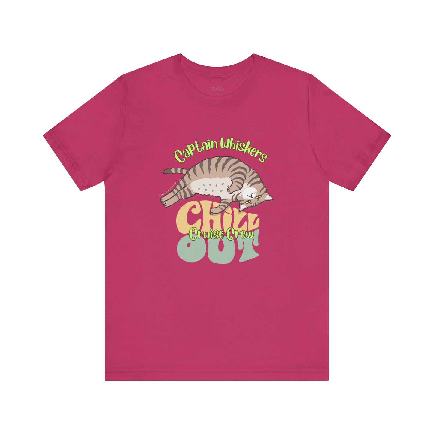 Captain Whiskers Cruise Crew Tee