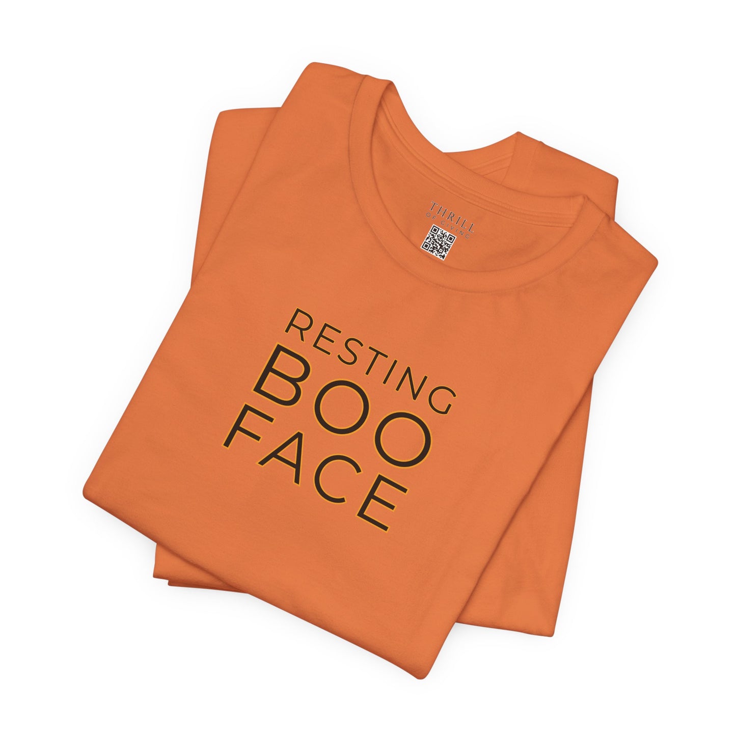 Resting BOO Face Funny Halloween shirt - Unisex