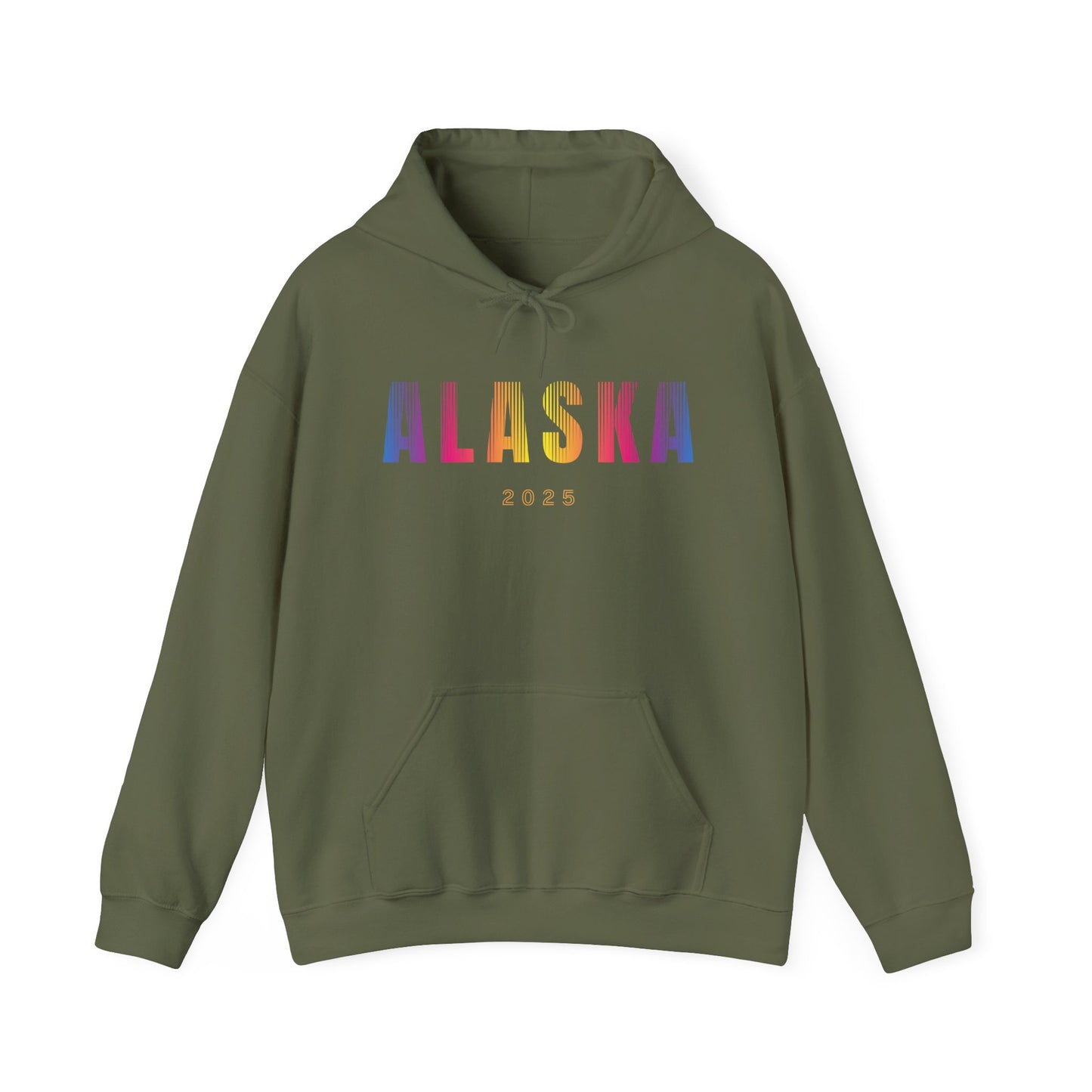 Aurora Borealis ALASKA Hoodie - Unisex Custom Hooded sweatshirt
