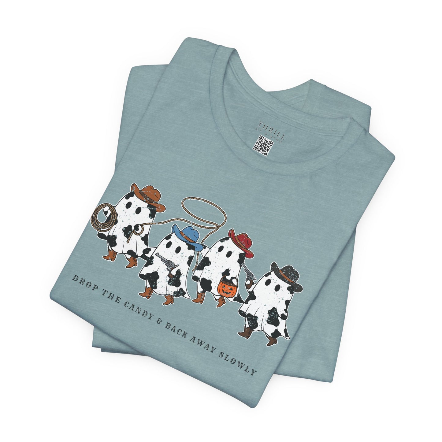 Funny Halloween shirt - Drop the Candy and Back Away Slowly