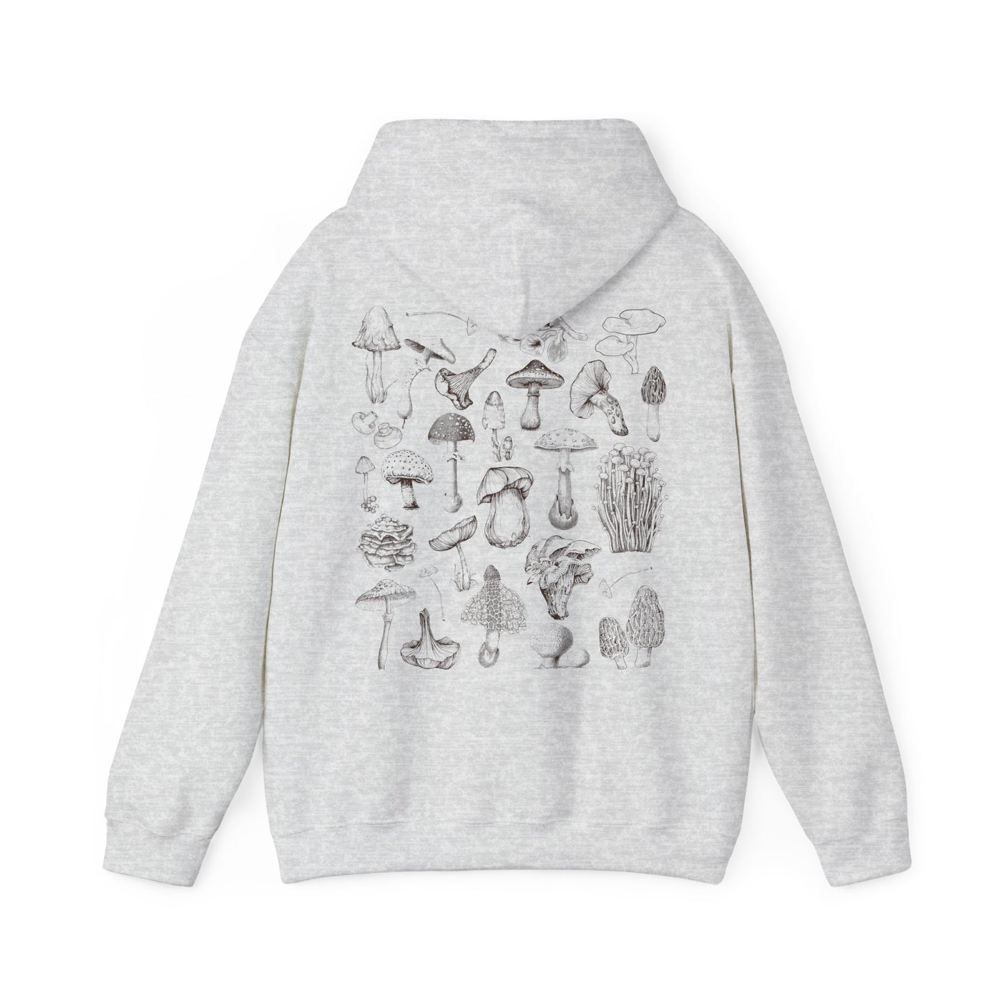 Custom Mushroom Hoodie - Enoki EDITION