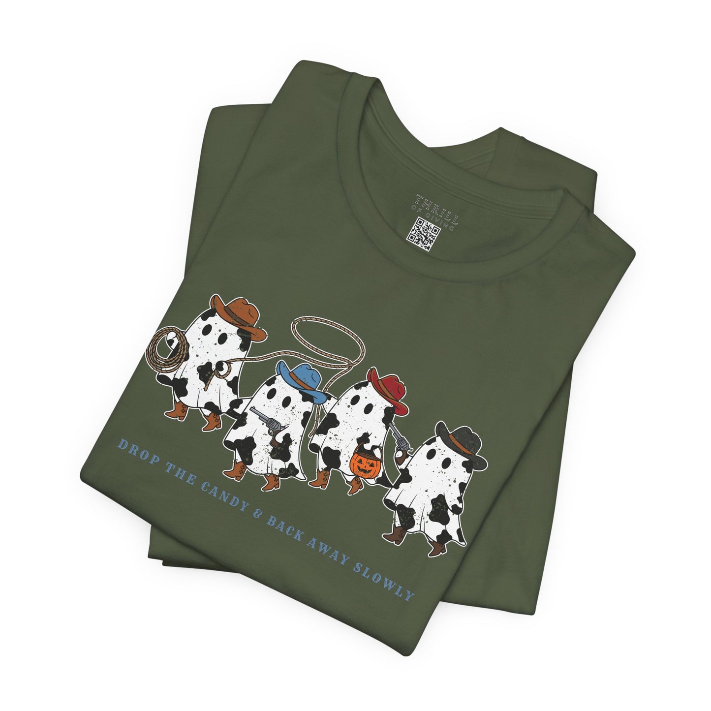 Funny Halloween shirt - Drop the Candy and Back Away Slowly