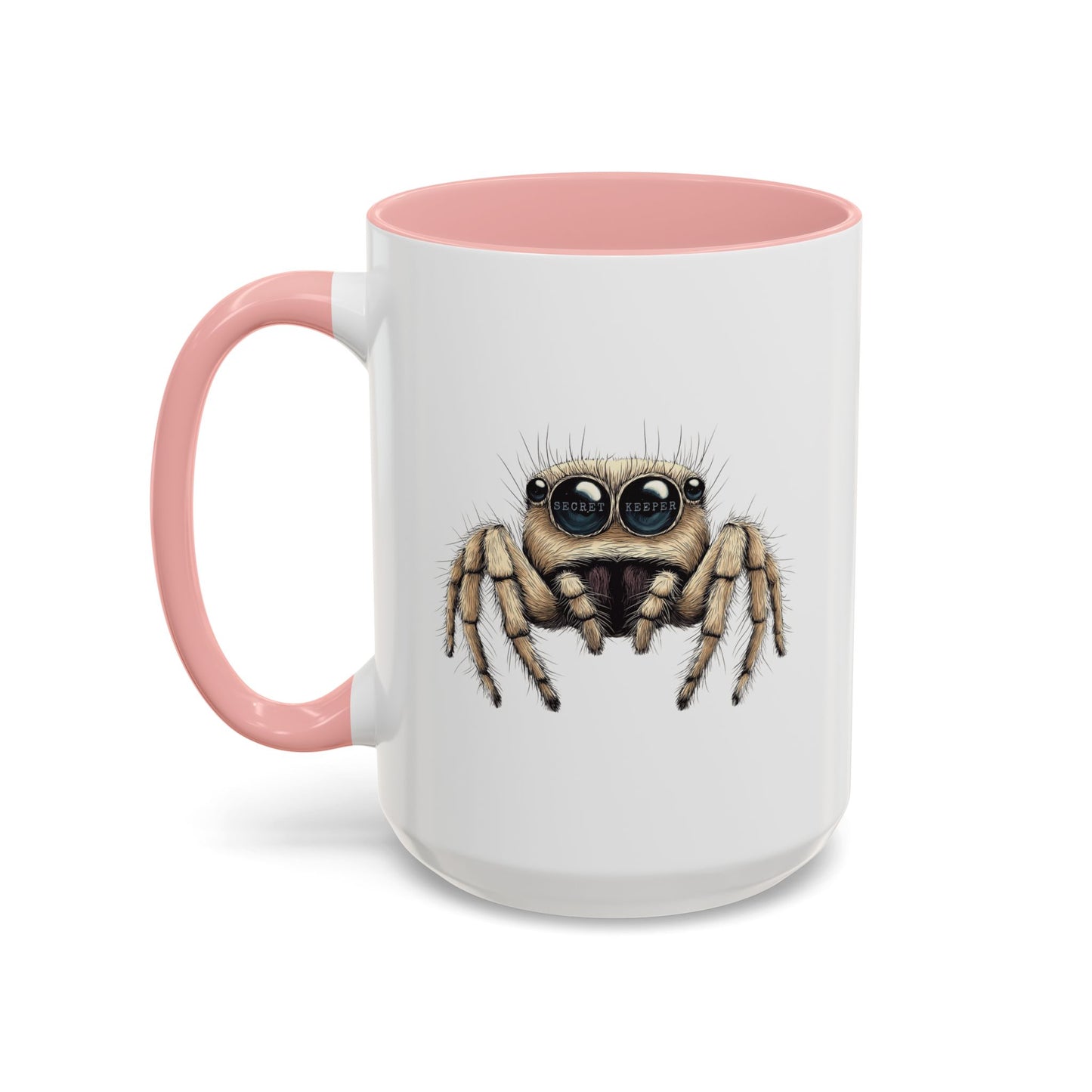 Cute Jumping Spider Mug - SECRET KEEPER