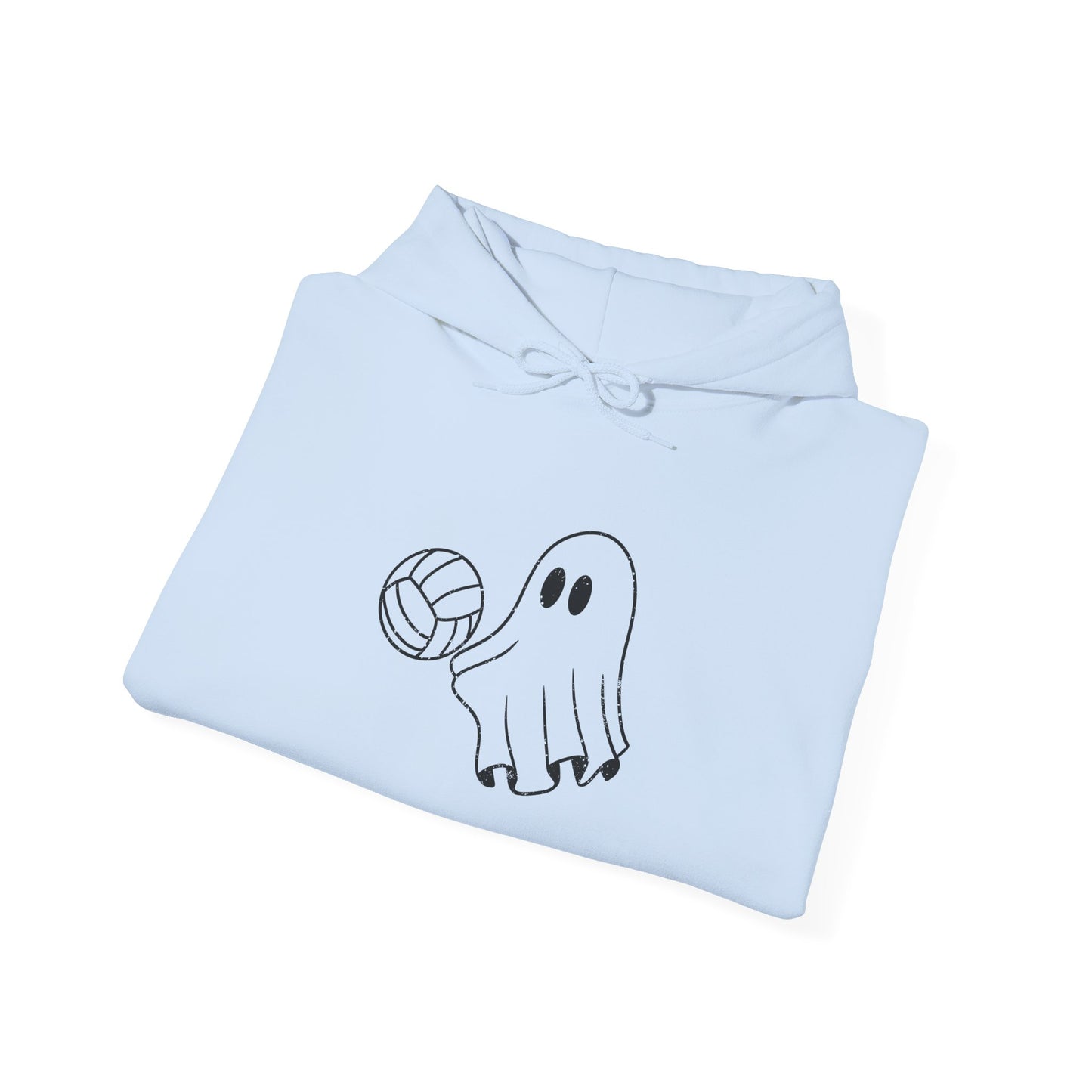 Volleyball Ghost Hoodie - Unisex Halloween hoodie
