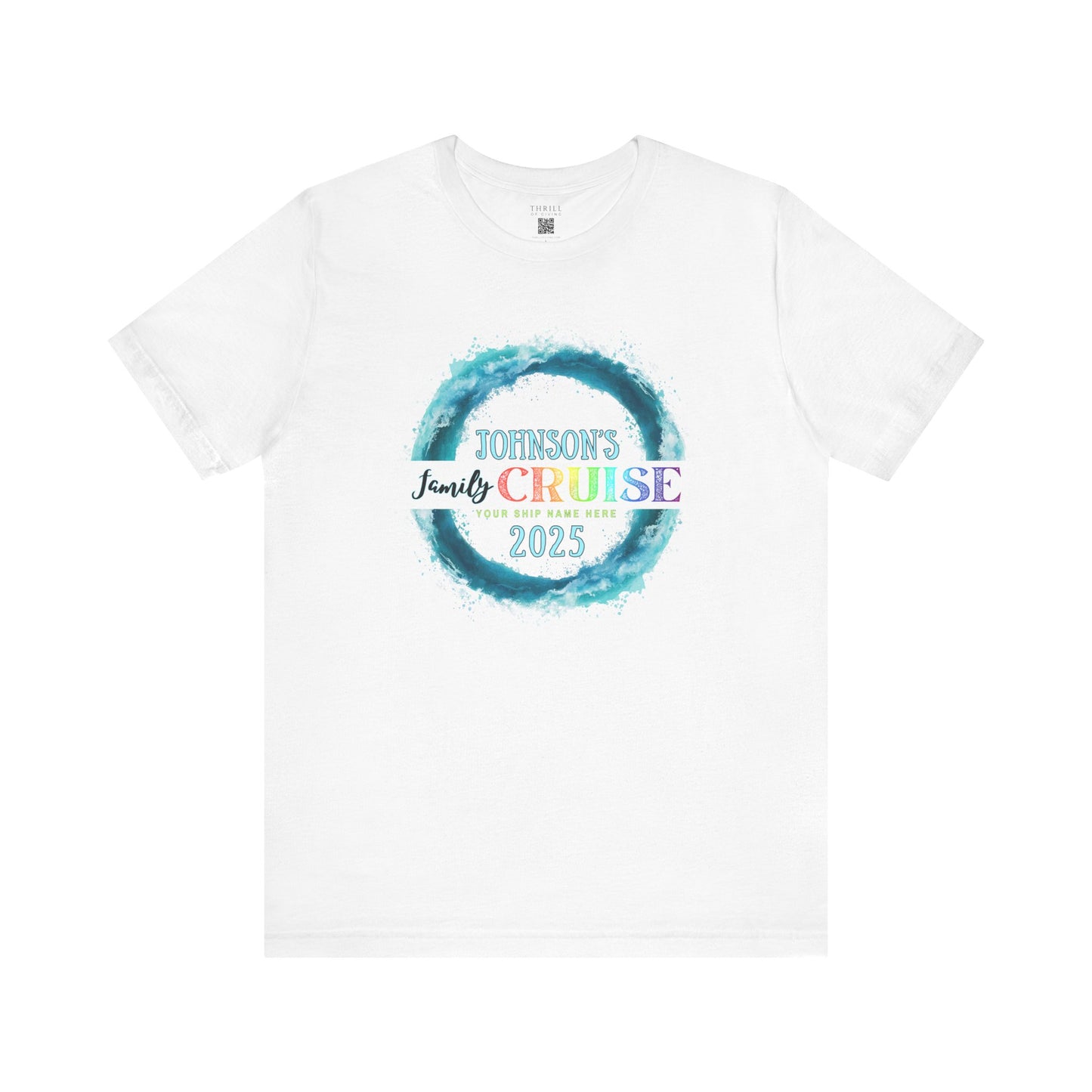 Personalized CRUISE Family T-shirt