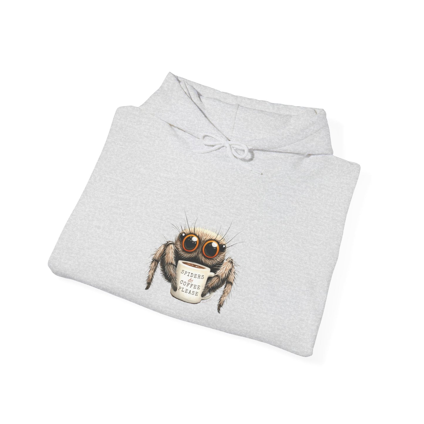 Coffee Spiders Please Hoodie