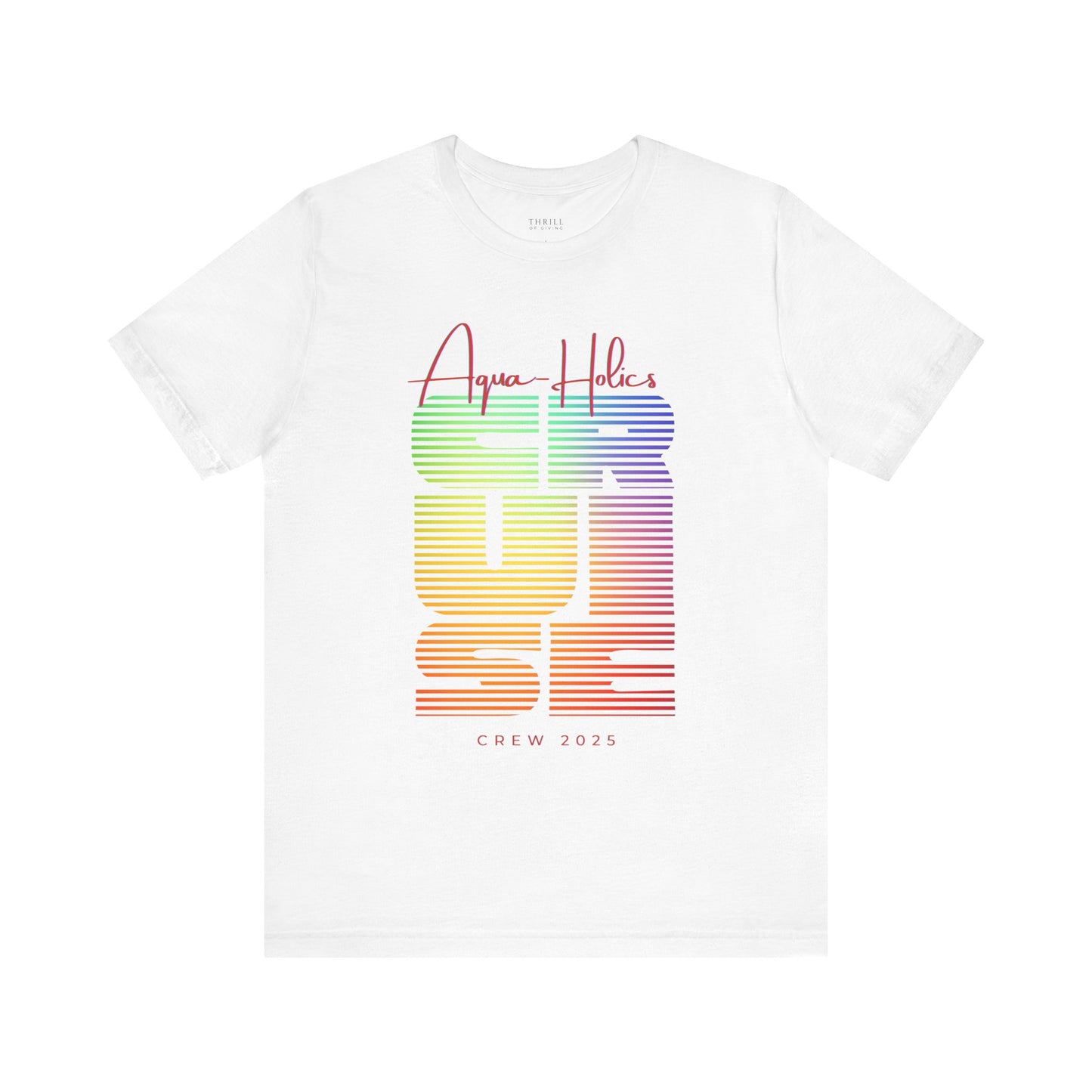 Aqua-Holics Cruise Crew T-shirt