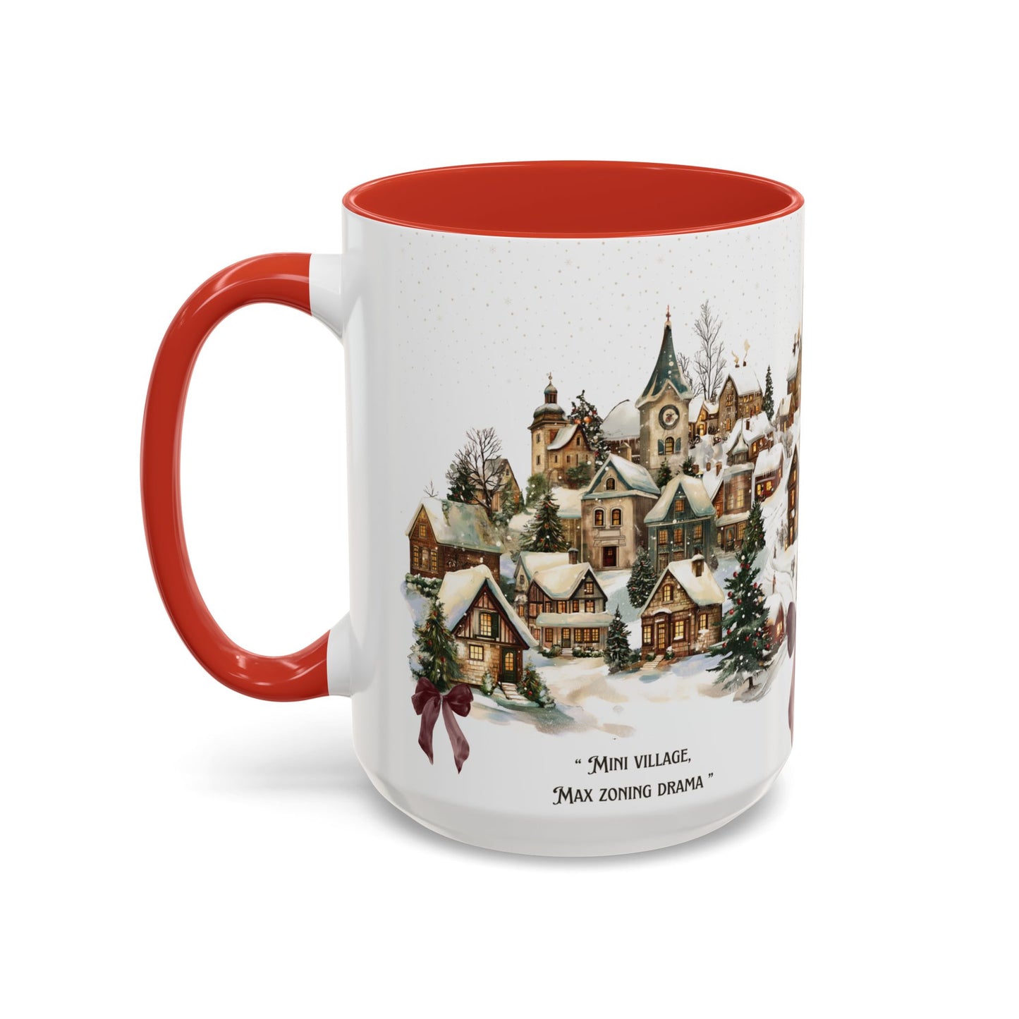 Tiny Christmas Village Mug