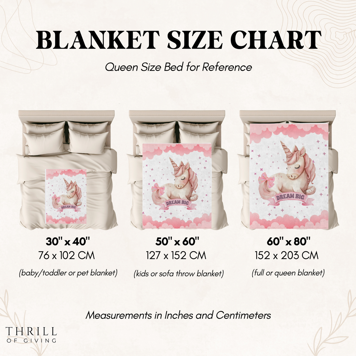 Baby Girl Unicorn Blanket