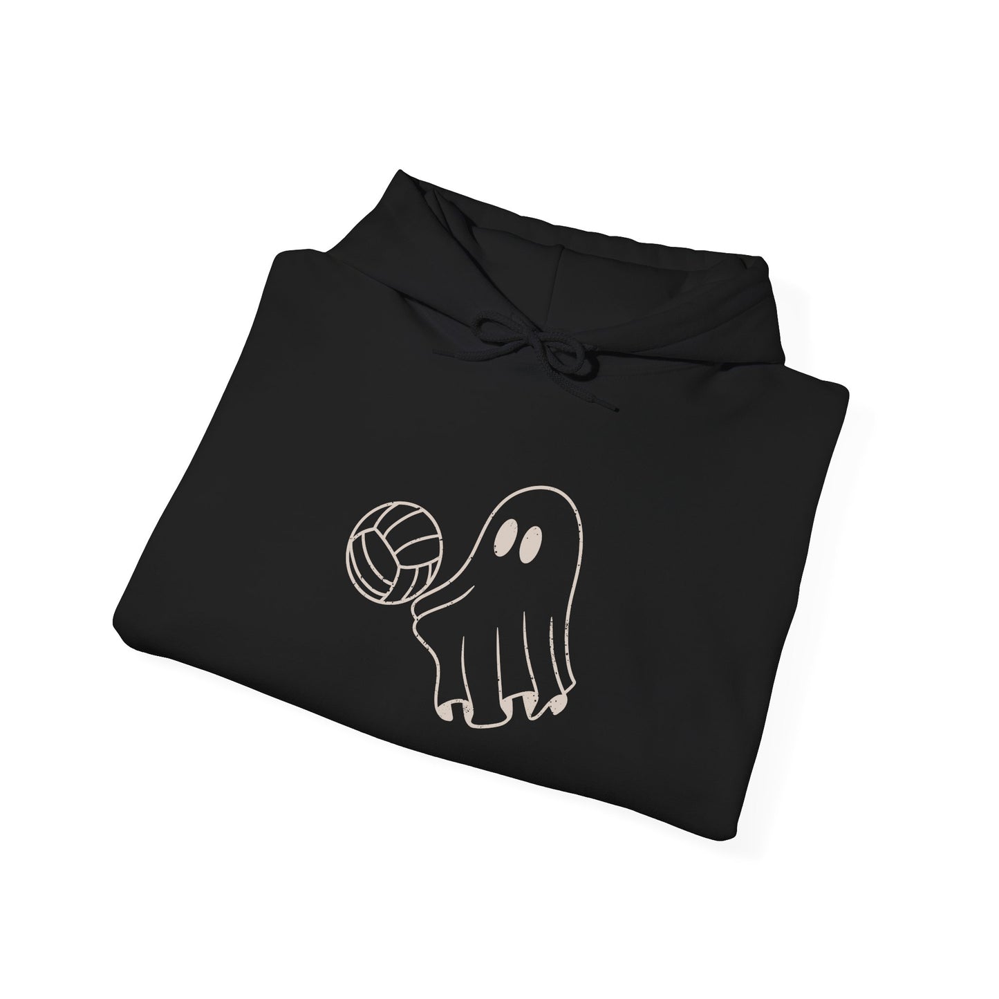 Volleyball Ghost Hoodie - Unisex Halloween hoodie