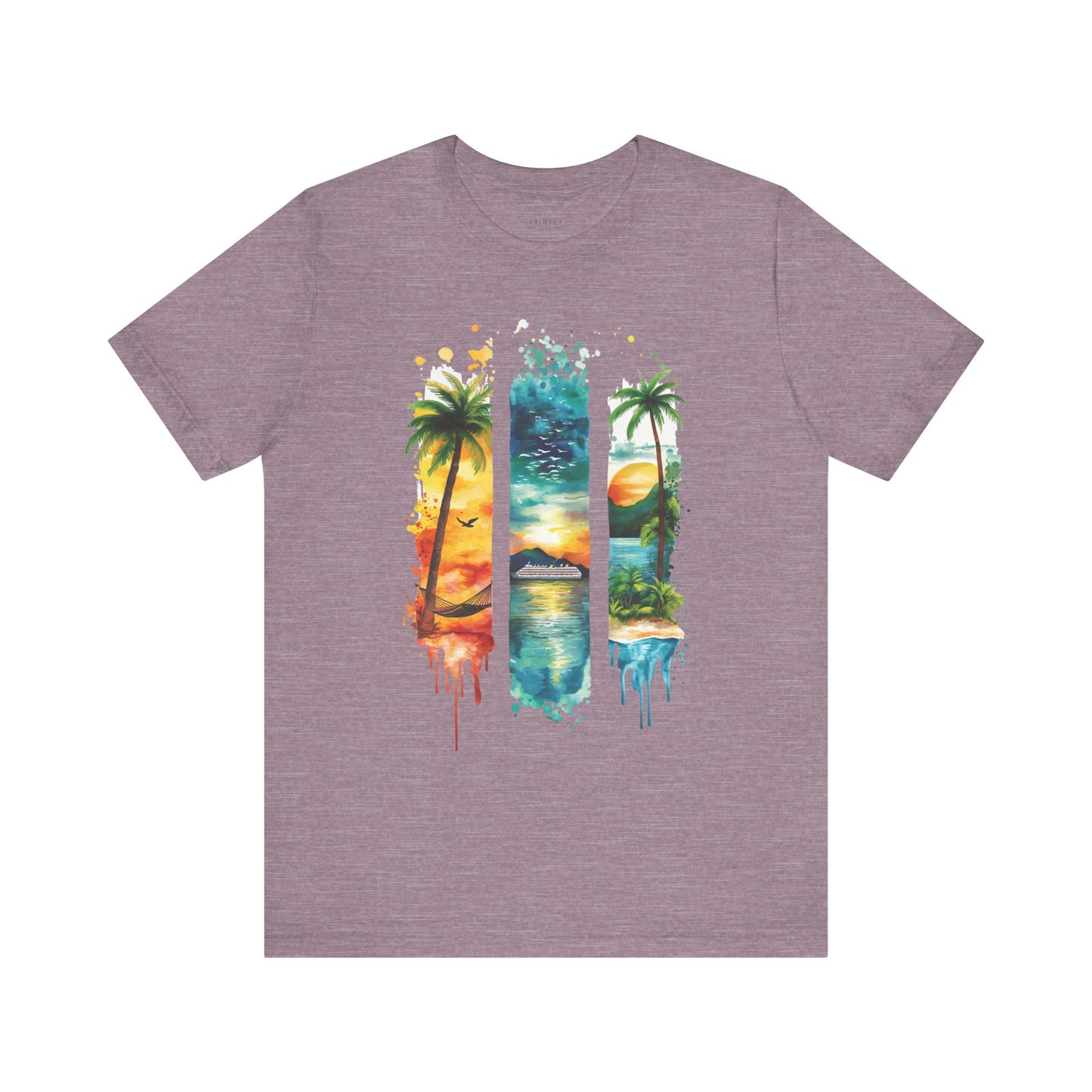 Watercolor Brush Cruise T-shirt
