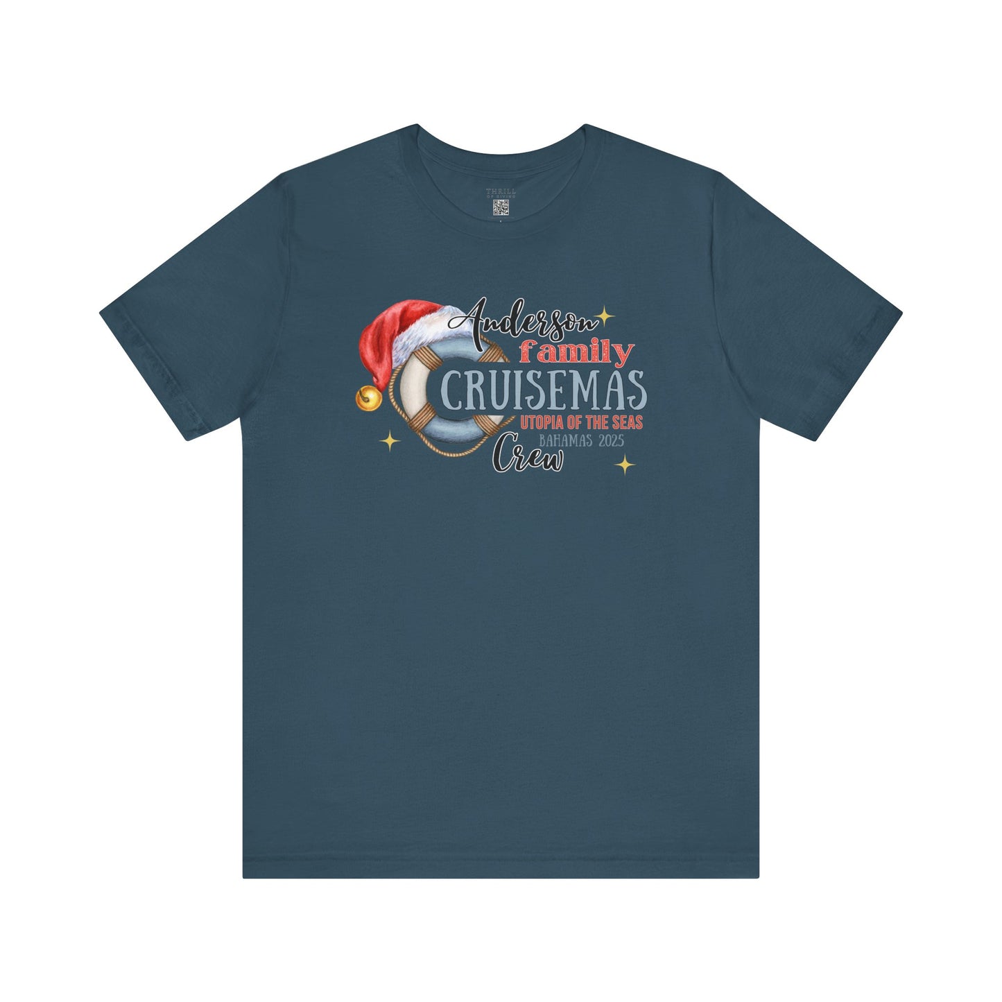 Custom CRUISE Family Christmas T-shirt