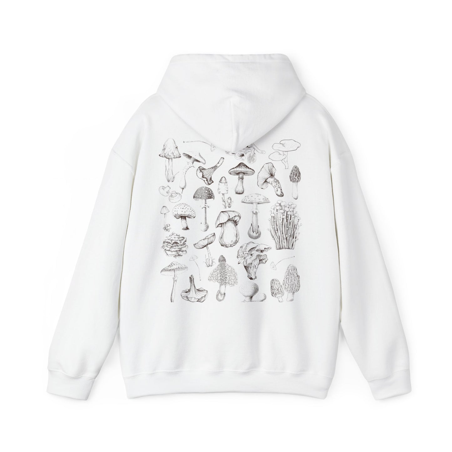 Custom Mushroom Hoodie - Enoki EDITION