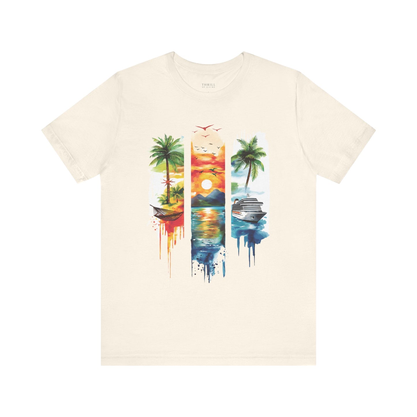 Watercolor Cruise T-shirt
