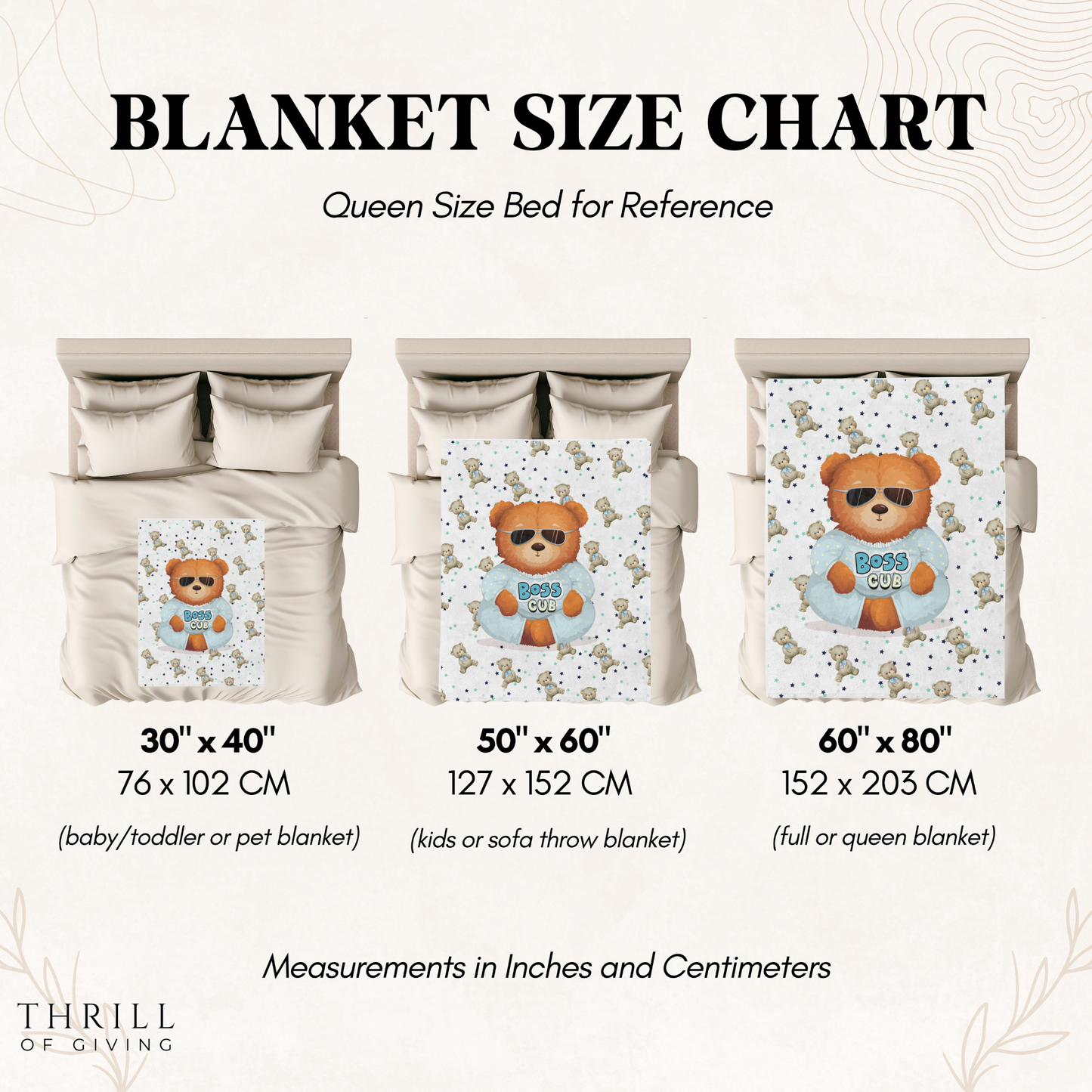 Boss Cub - Baby Boy Blanket