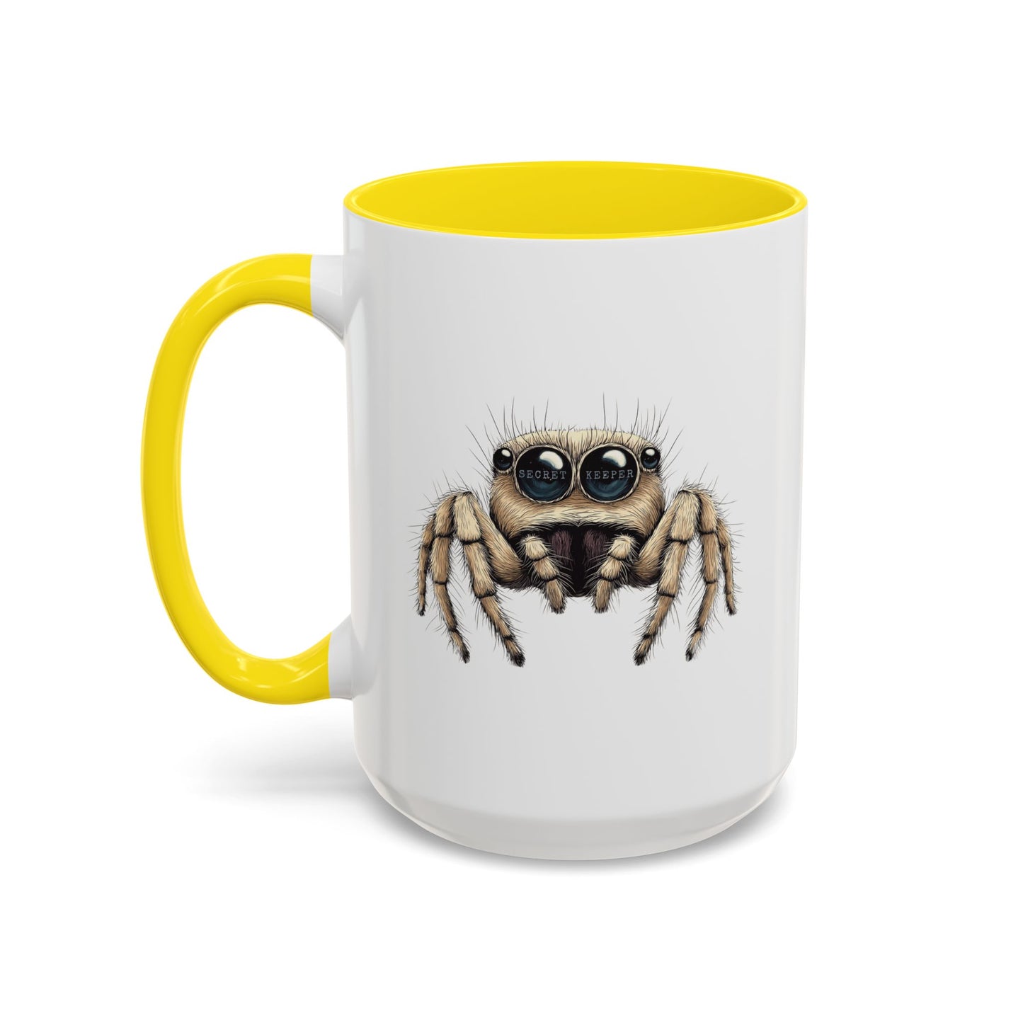 Cute Jumping Spider Mug - SECRET KEEPER