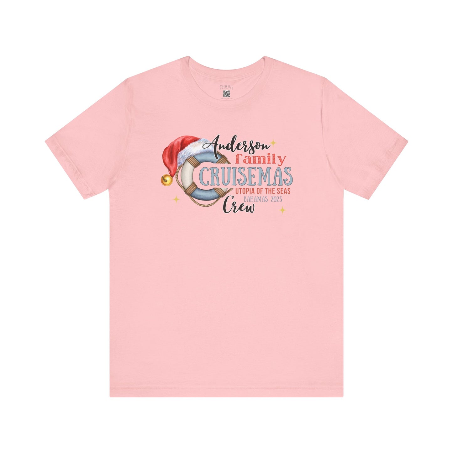 Custom CRUISE Family Christmas T-shirt