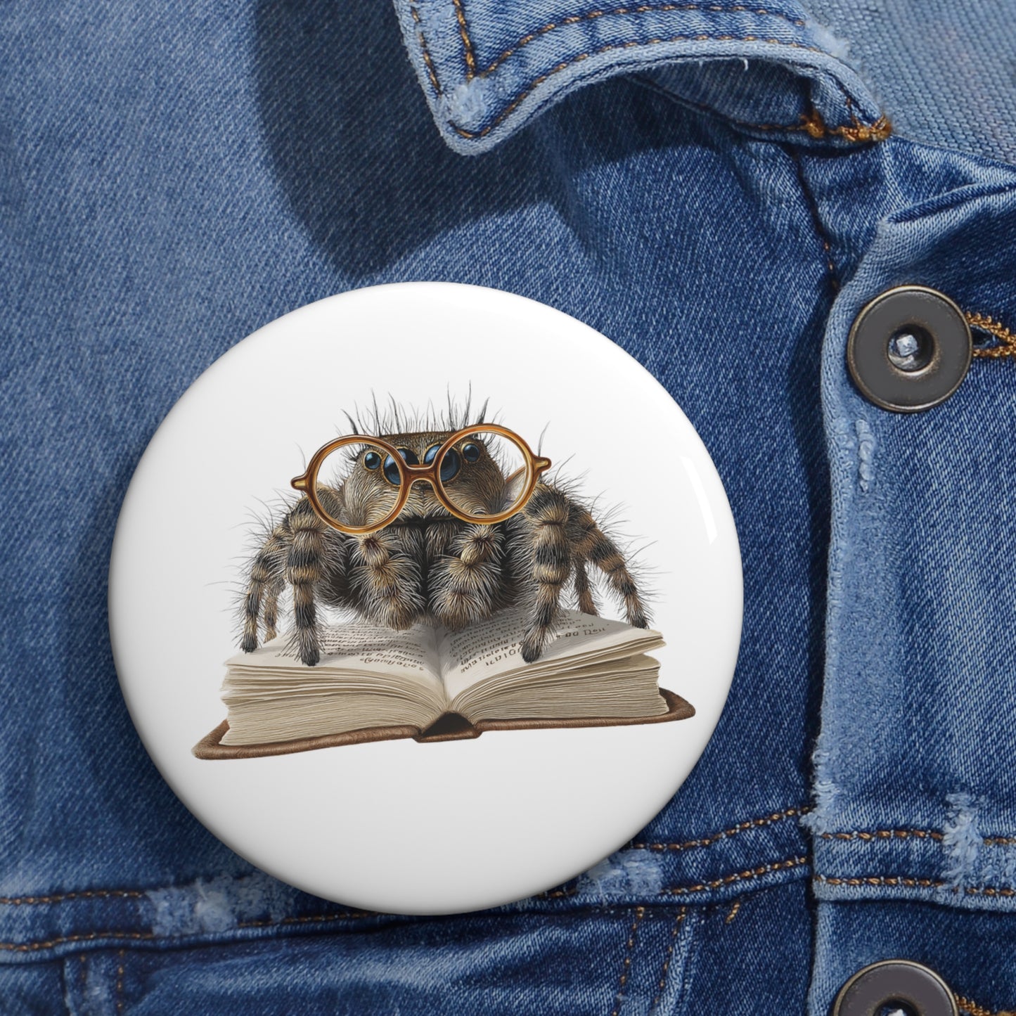 All You Can Read - Metal Pin Button