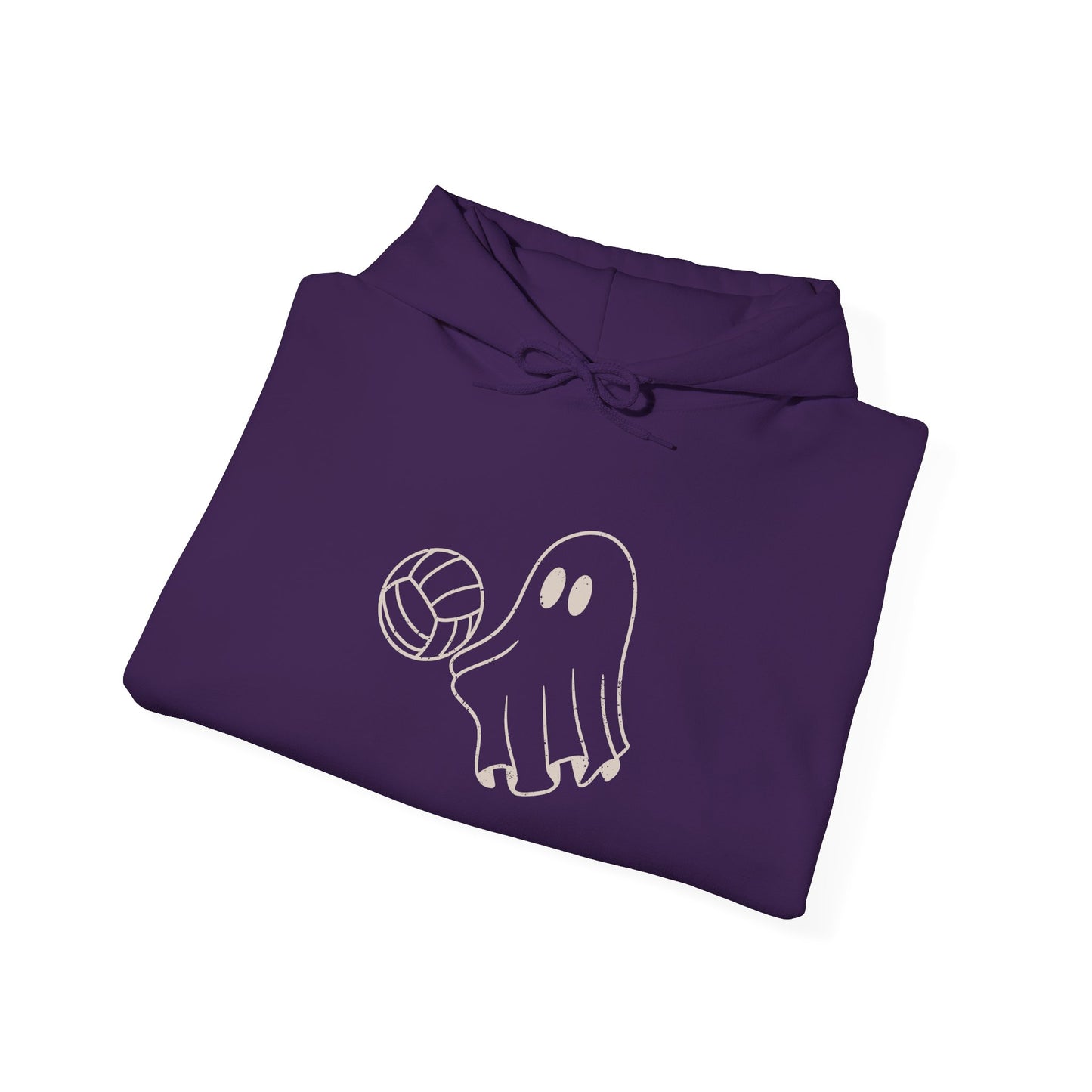 Volleyball Ghost Hoodie - Unisex Halloween hoodie