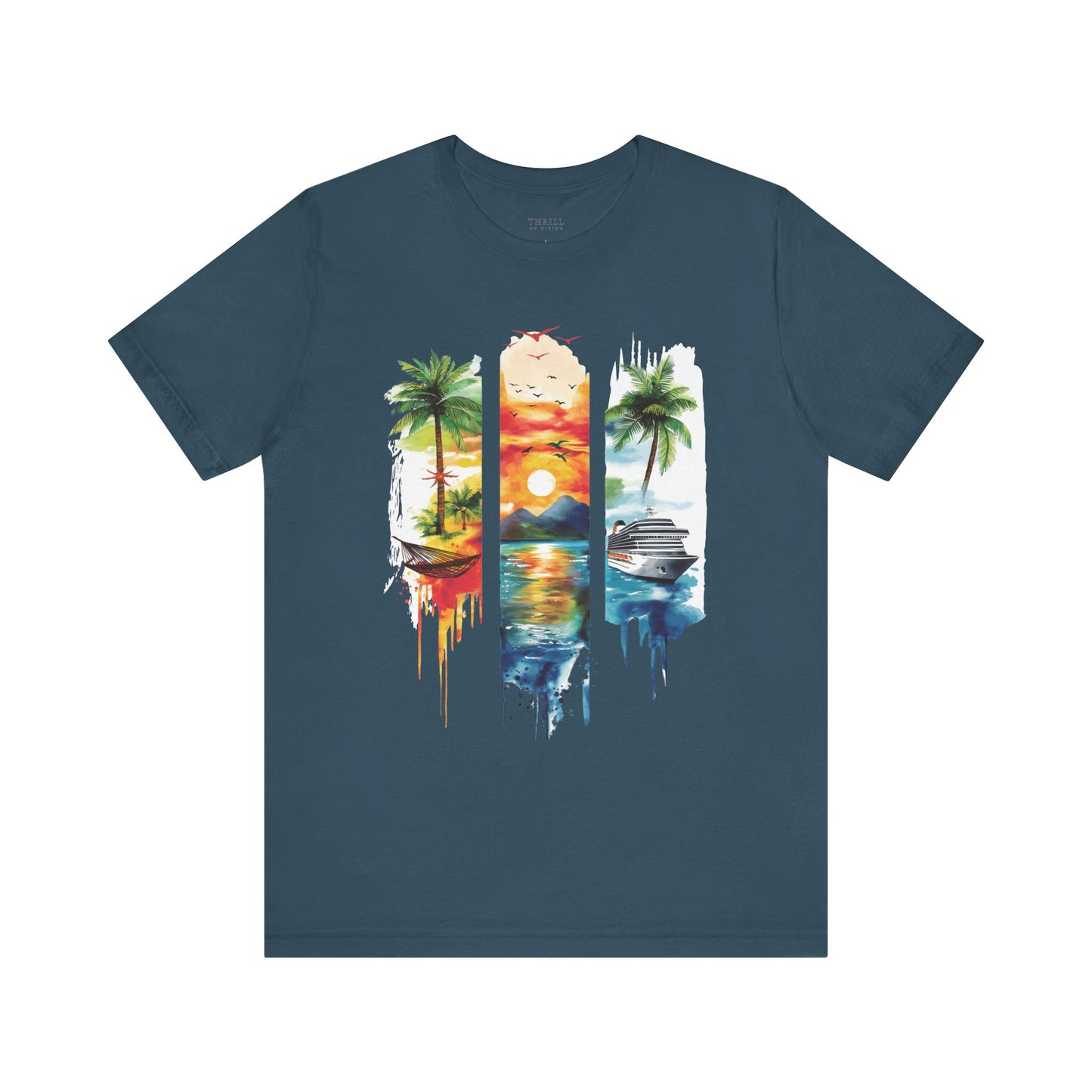 Watercolor Cruise T-shirt