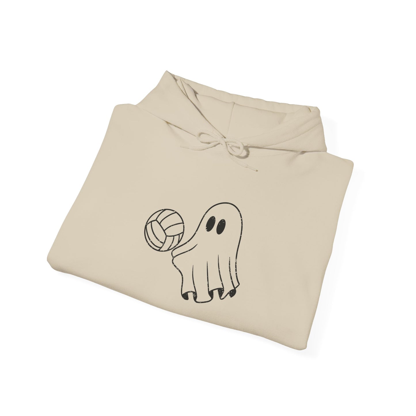 Volleyball Ghost Hoodie - Unisex Halloween hoodie