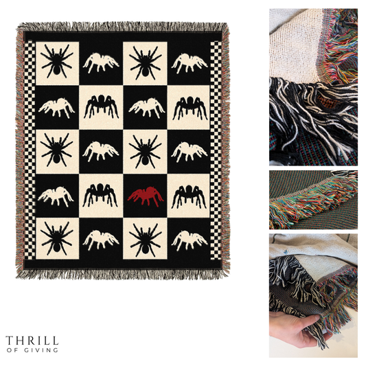 Checkered Spider Blanket