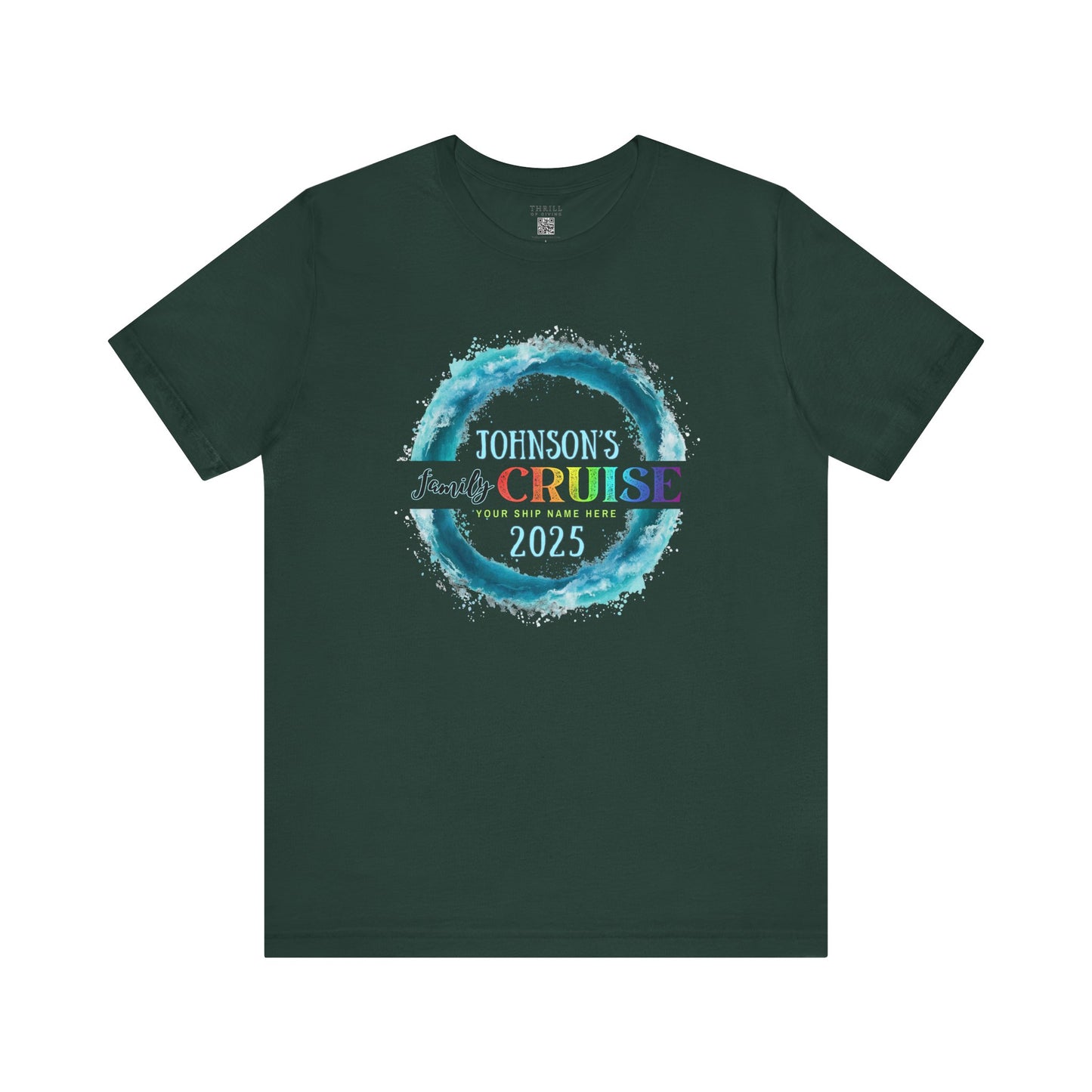 Personalized CRUISE Family T-shirt