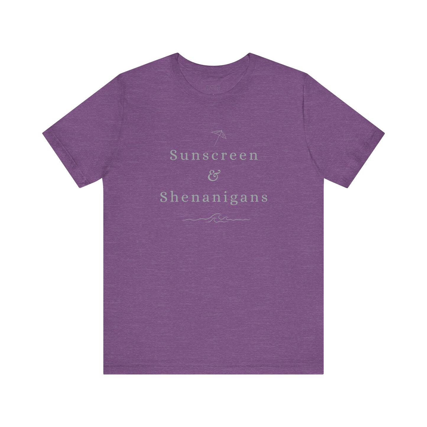Funny Sunscreen & Shenanigans T-Shirt