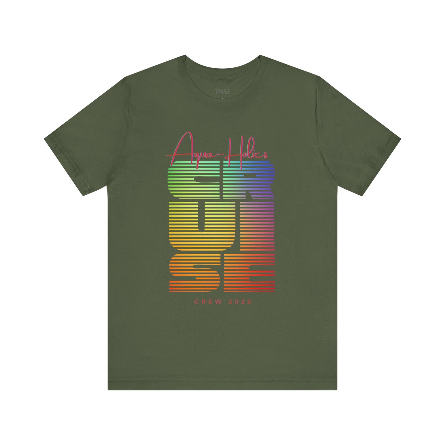 Aqua-Holics Cruise Crew T-shirt