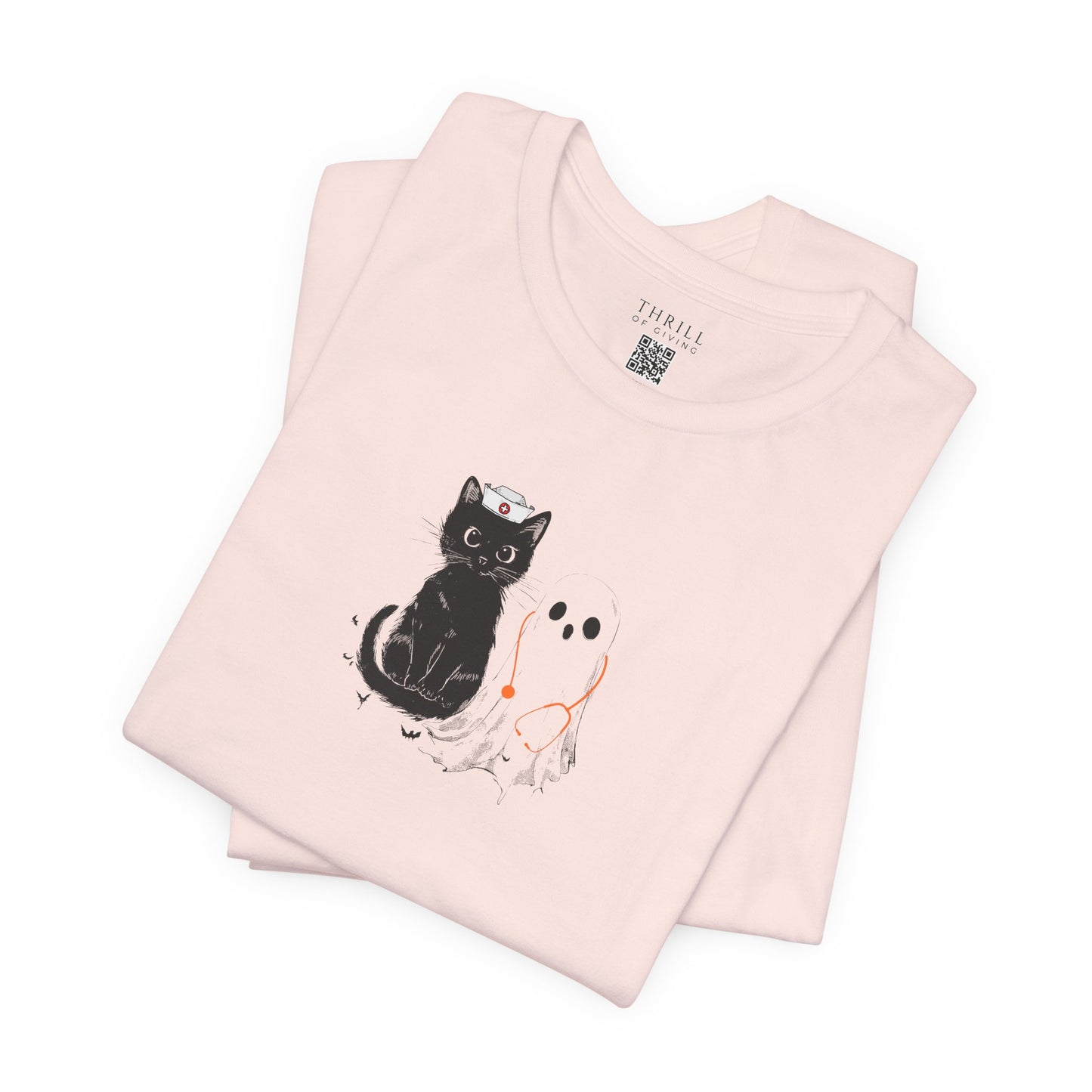 Spooky Nurse Halloween T-shirt