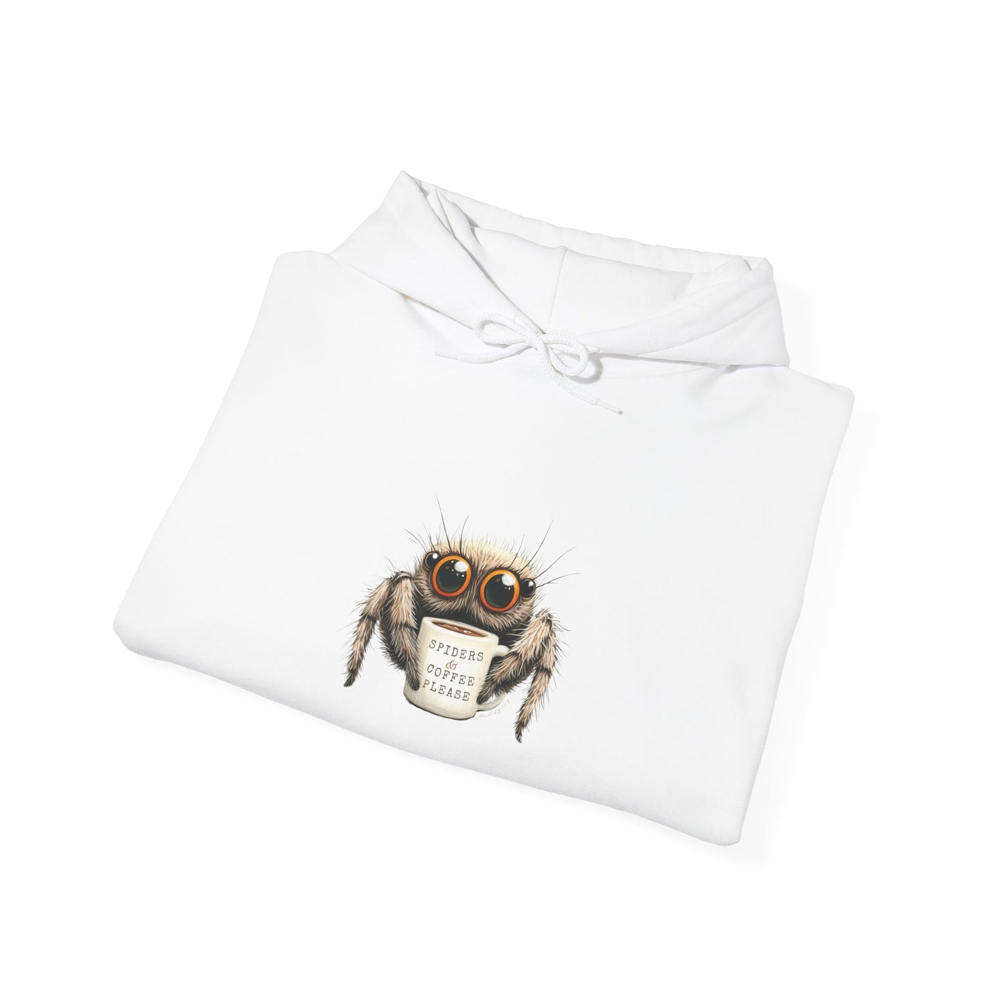 Coffee Spiders Please Hoodie
