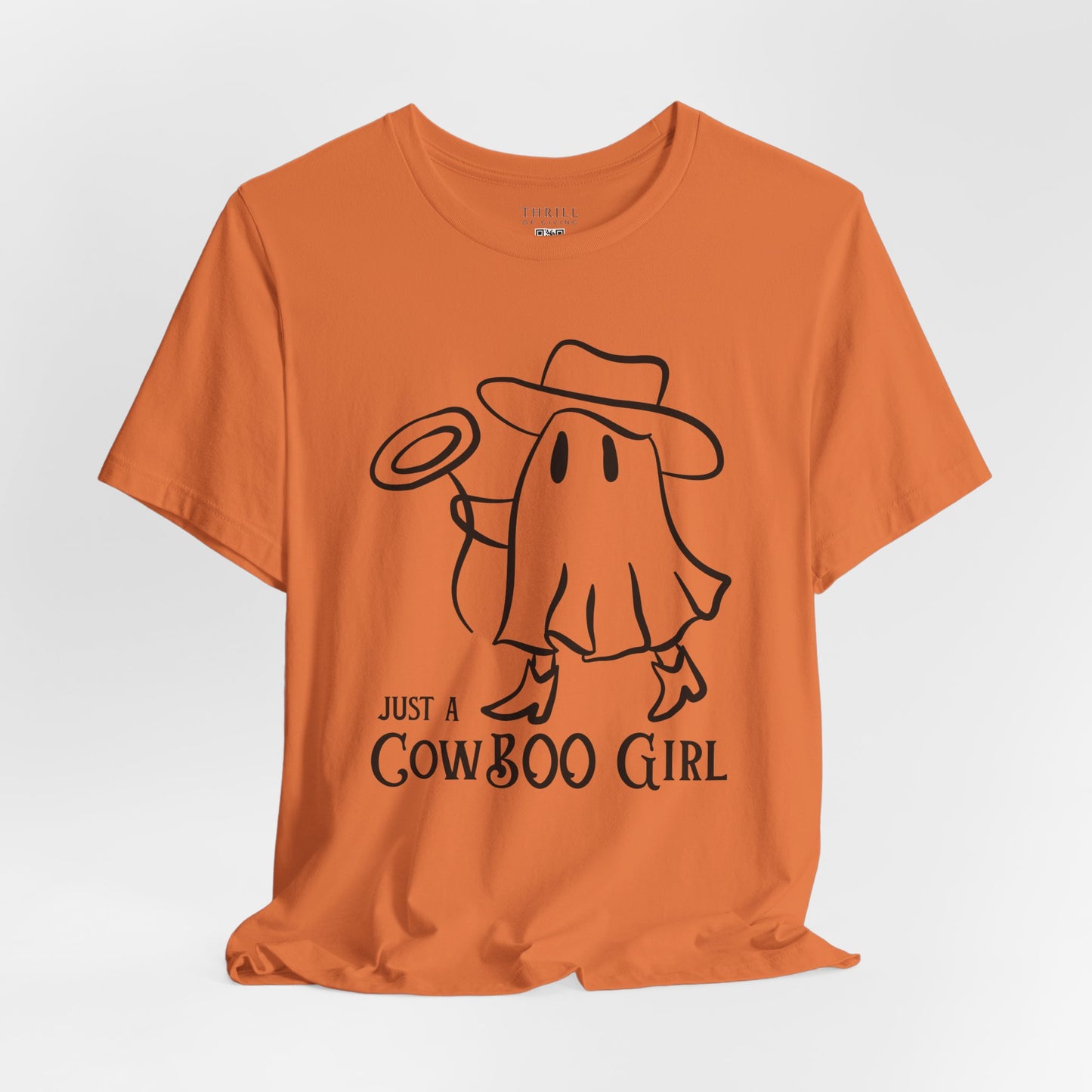 Cowgirl Halloween shirt - Cute Girly Ghost Cowgirl