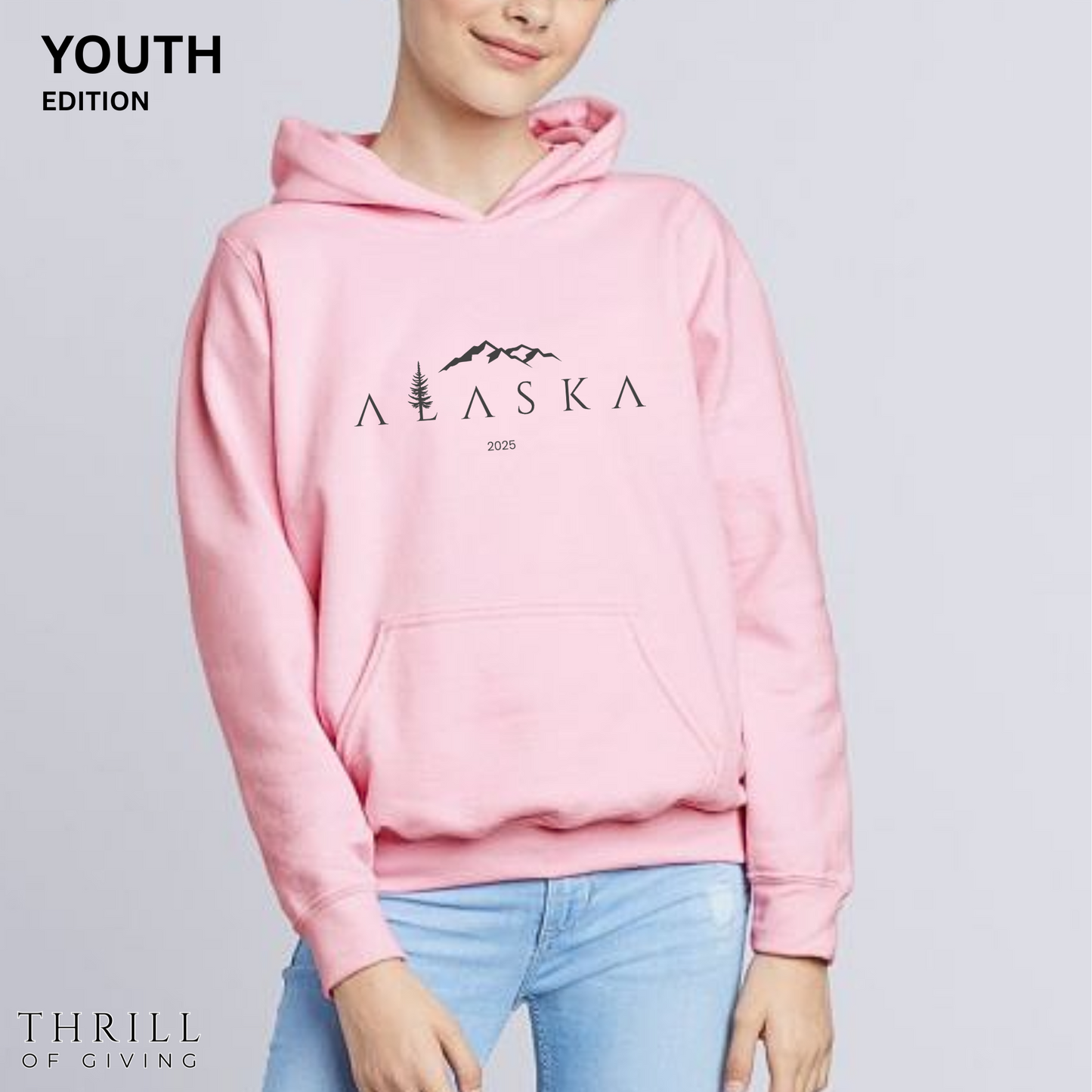 Custom Alaska Hoodie - YOUTH Edition