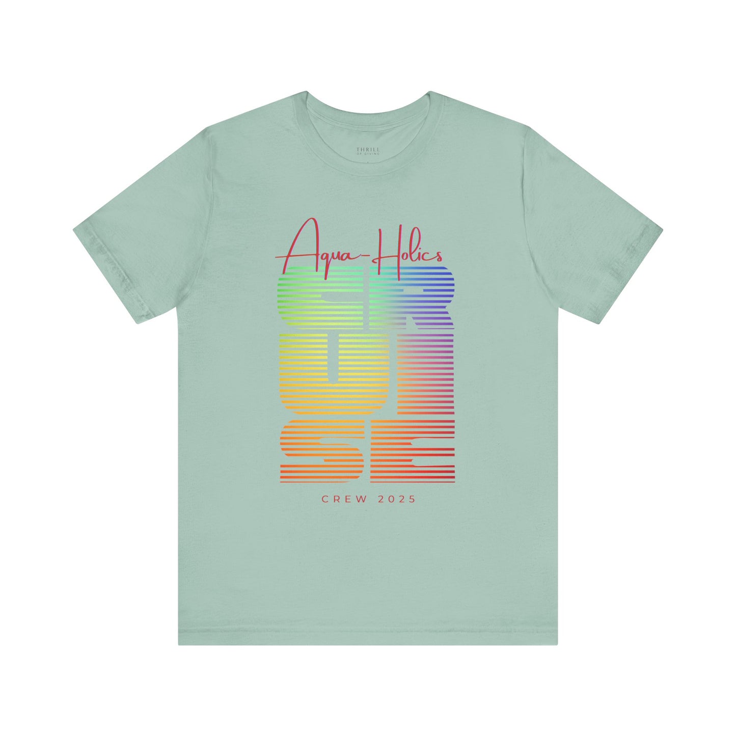 Aqua-Holics Cruise Crew T-shirt