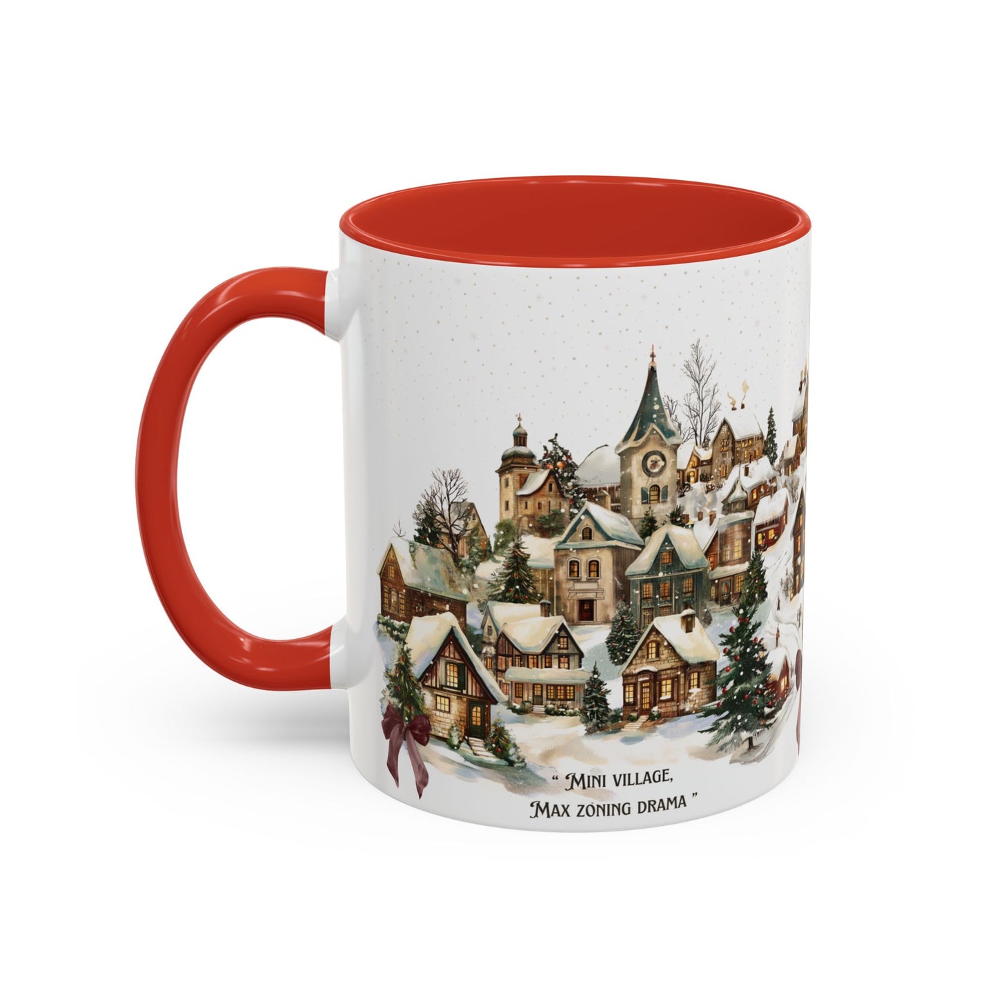 Tiny Christmas Village Mug