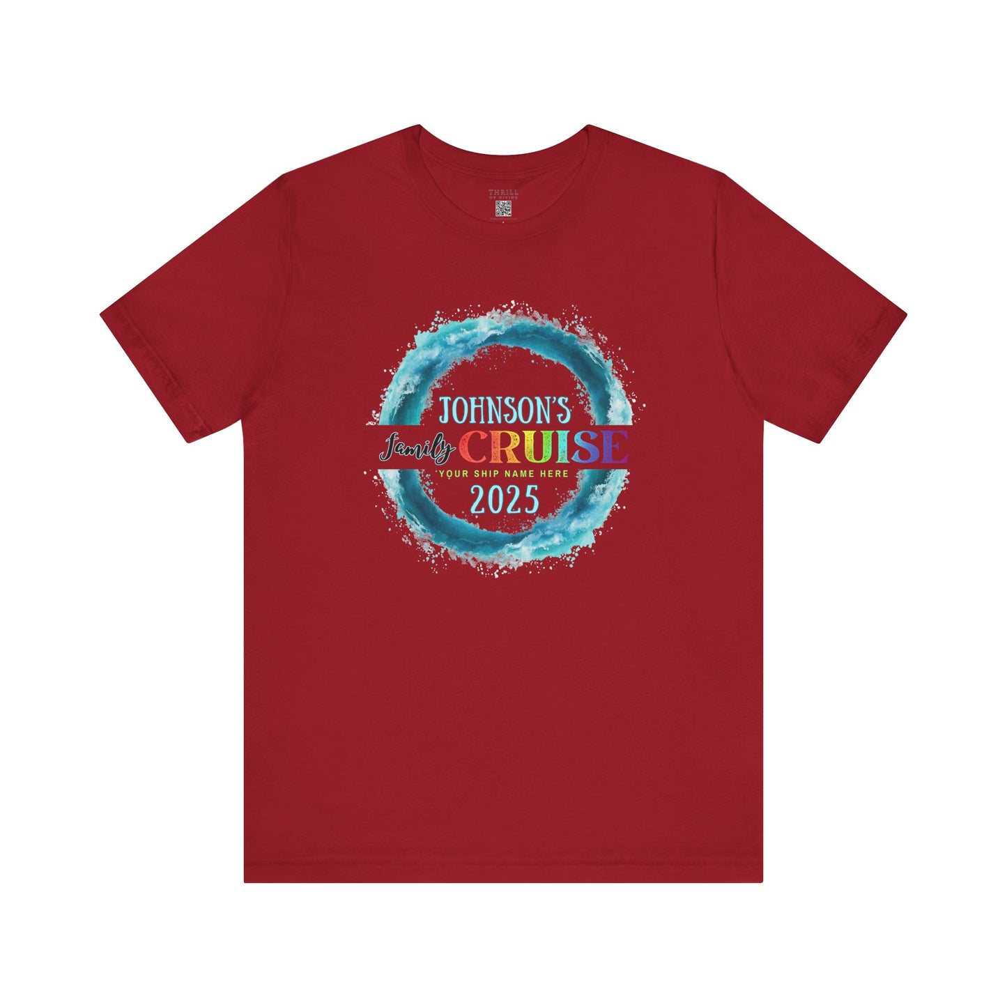 Personalized CRUISE Family T-shirt