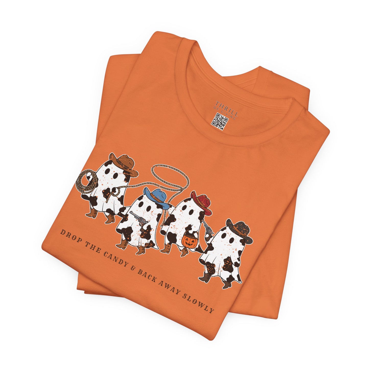 Funny Halloween shirt - Drop the Candy and Back Away Slowly